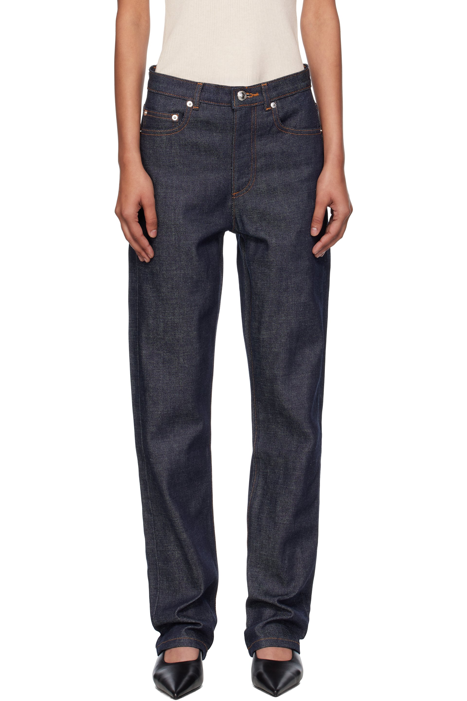 A.P.C. - Jean Standard bleu marine