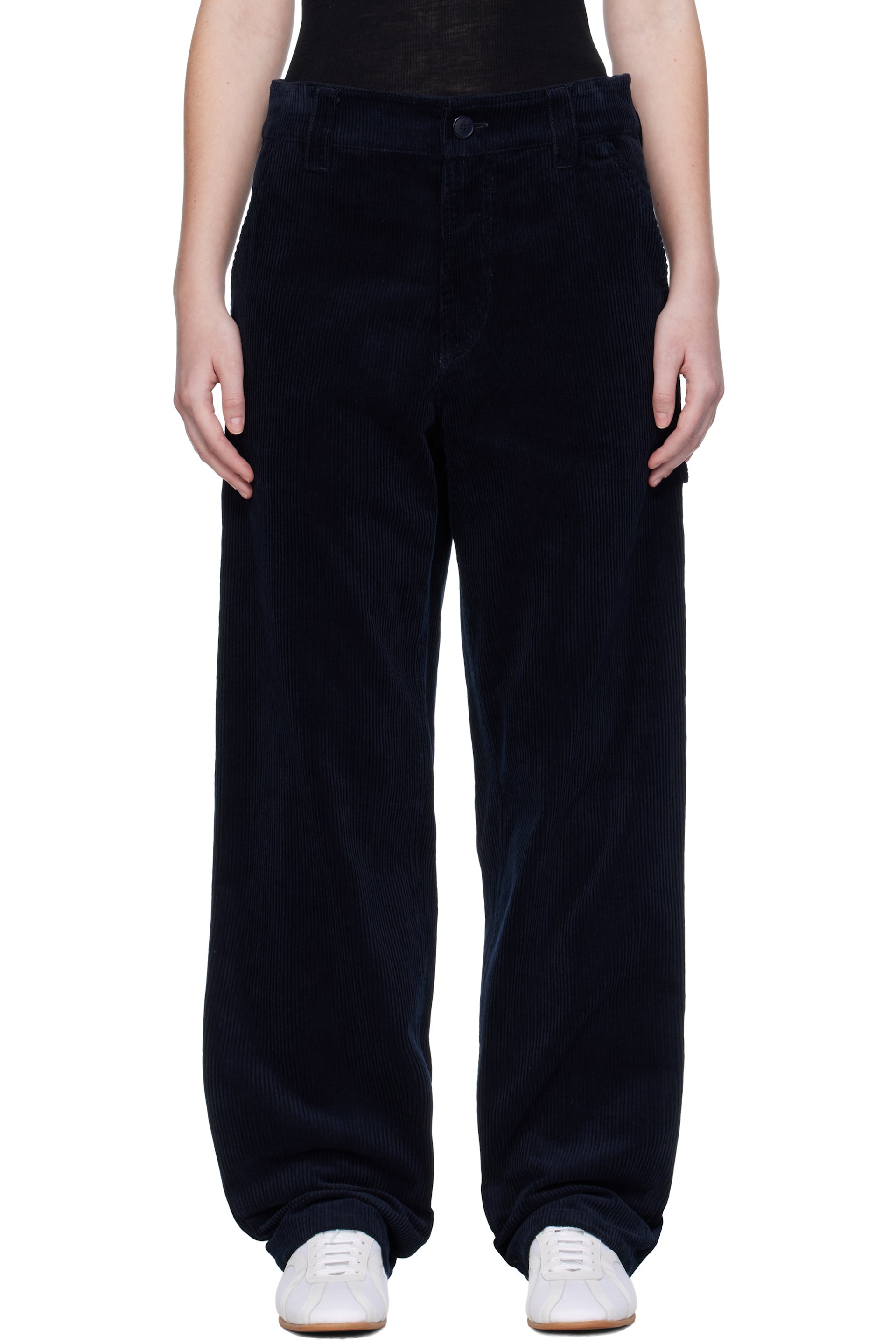 A.P.C. - Navy Fergus Trousers