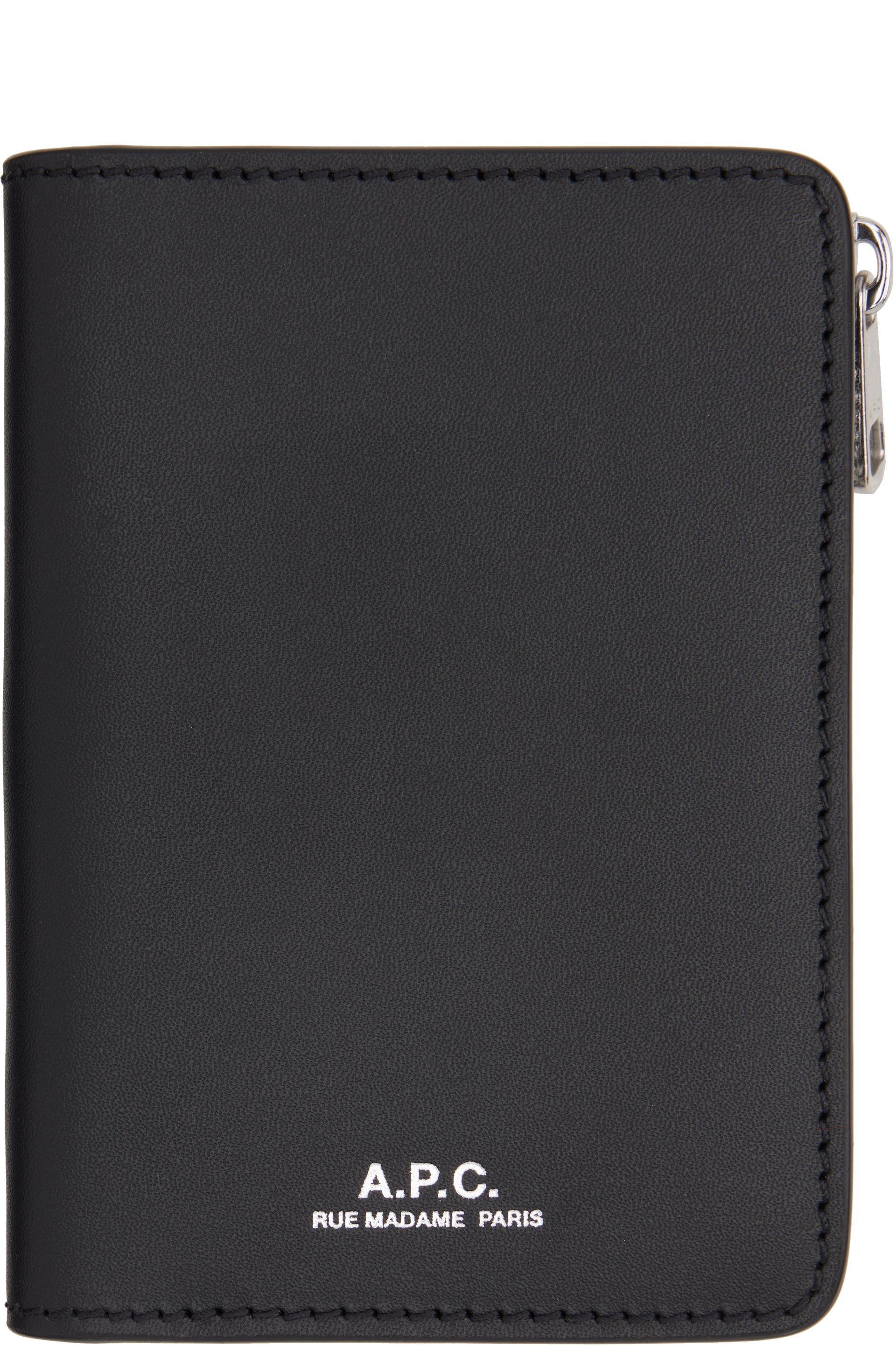 A.P.C. - Black Stefan Zip Card Holder
