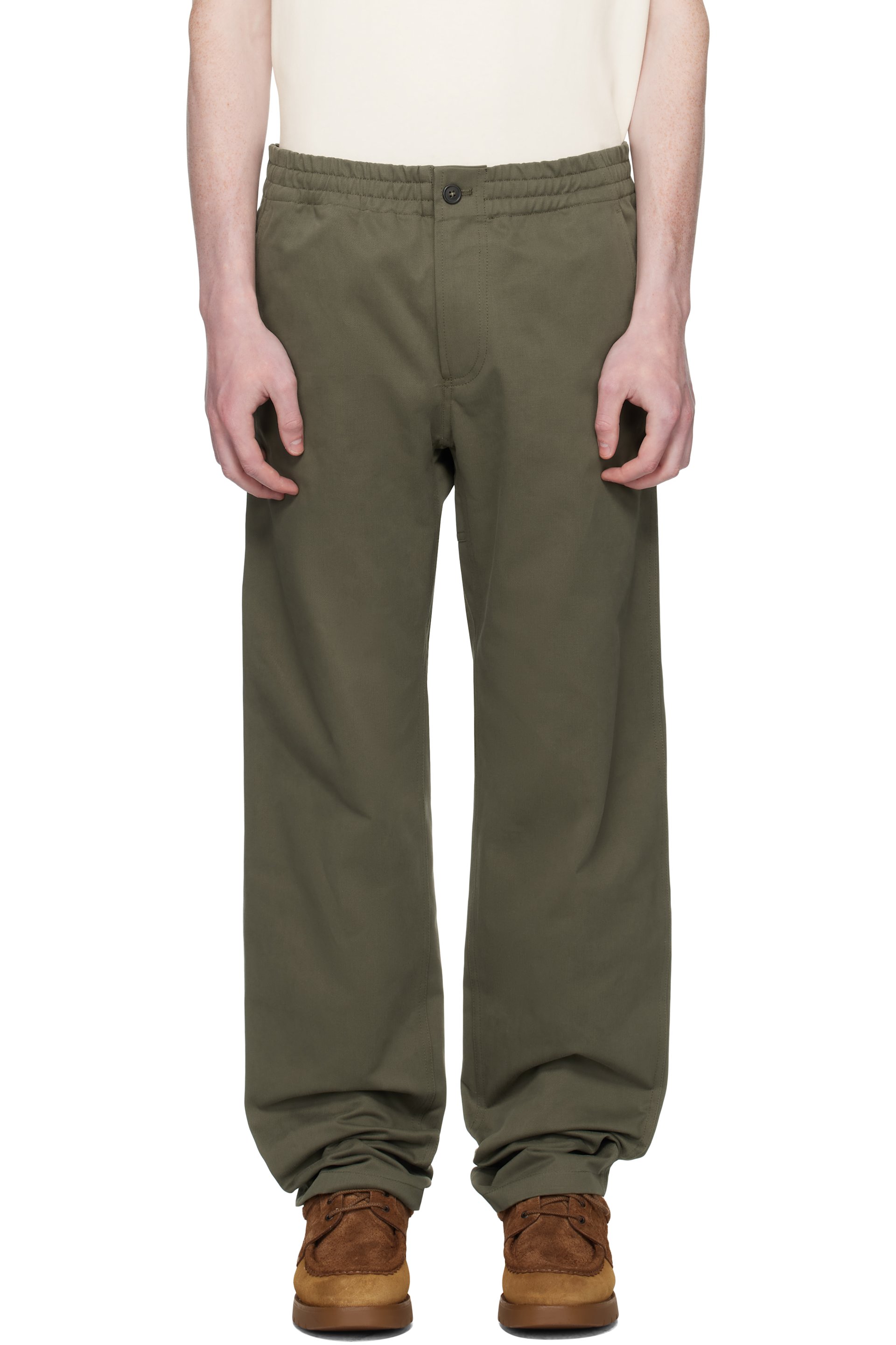 A.P.C. - Khaki Chuck Trousers