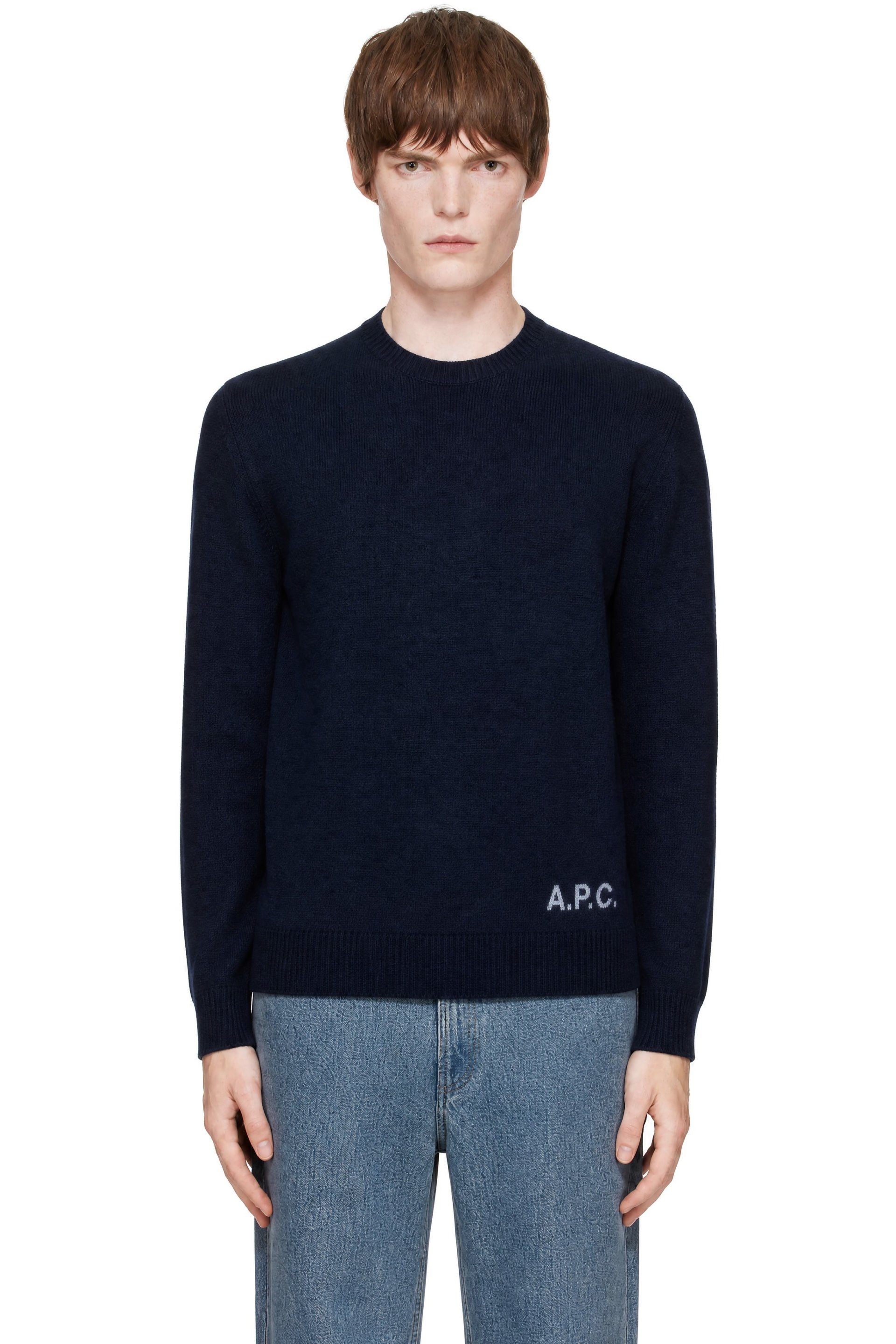 A.P.C. - Navy Edward Sweater