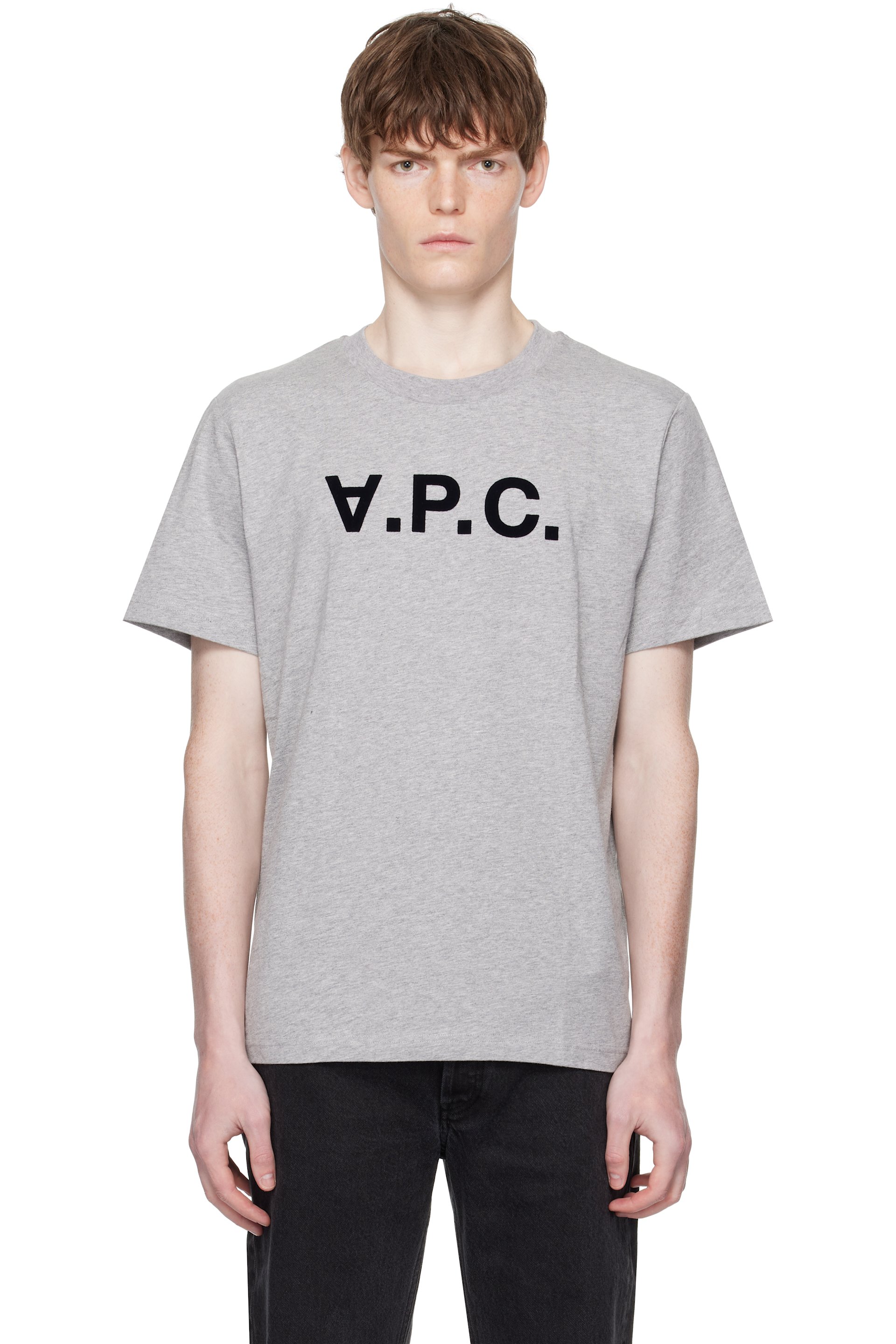 A.P.C. - Gray Standard Grand 'VPC' T-shirt
