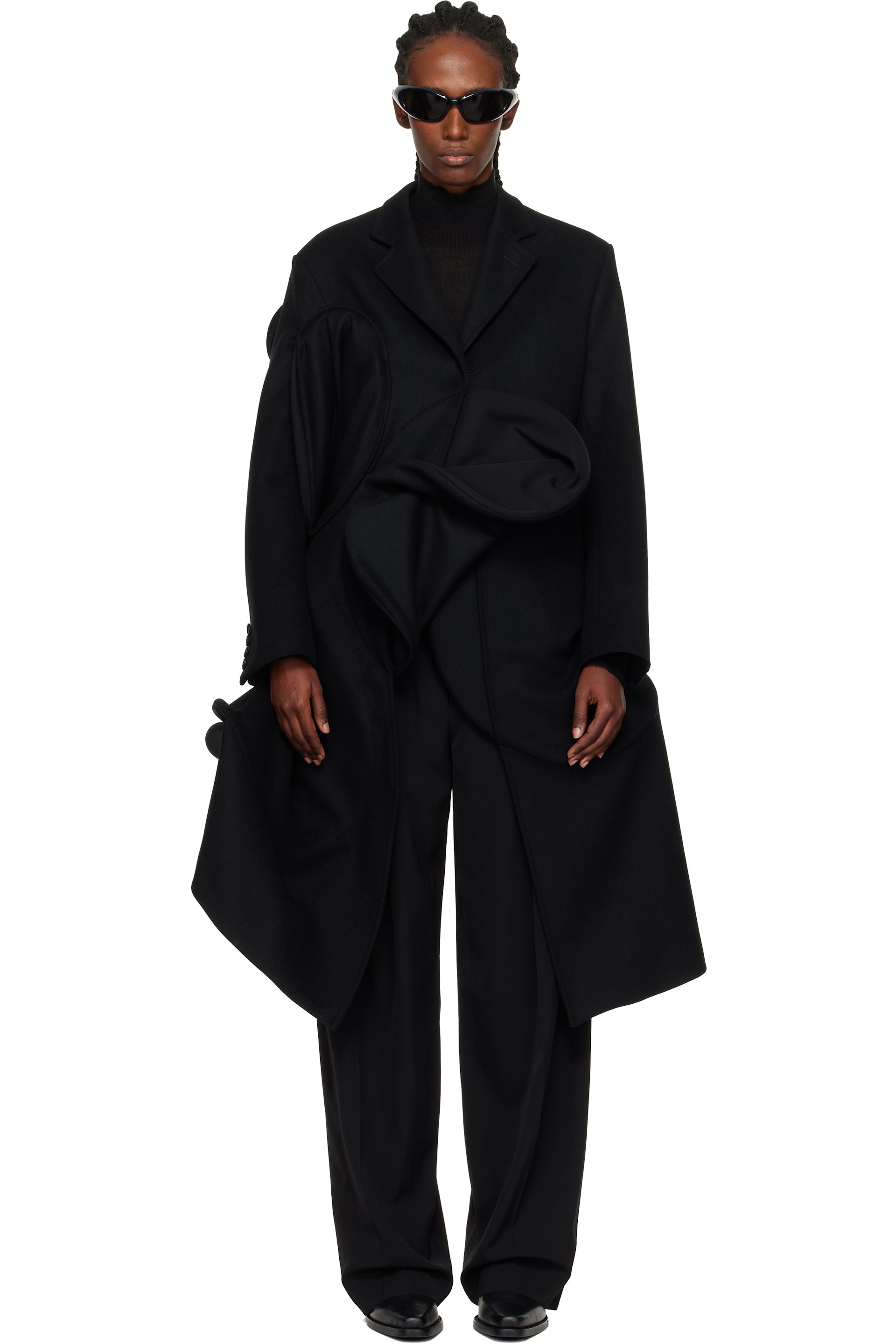 Junya Watanabe - Black Structured Coat