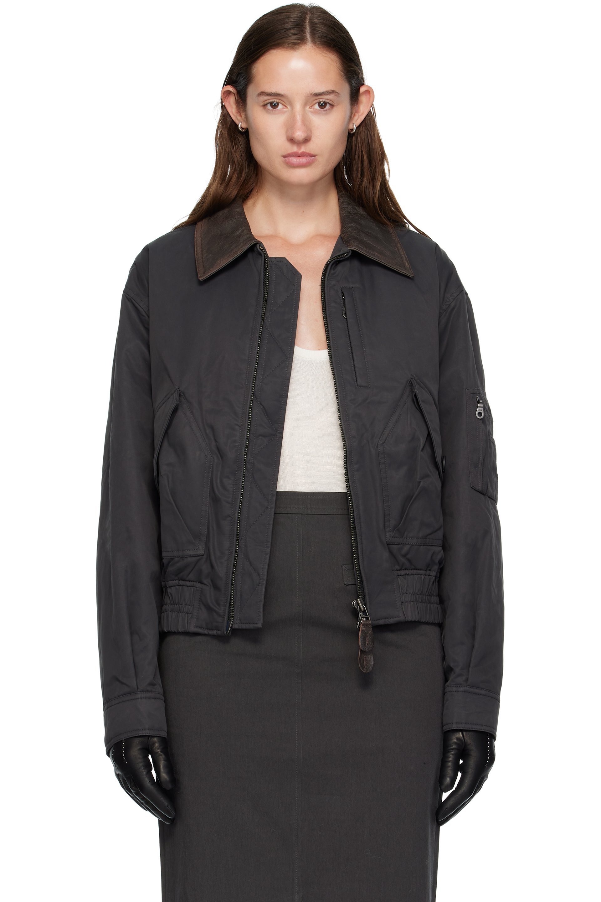COOR - Blouson aviateur MK-3 gris