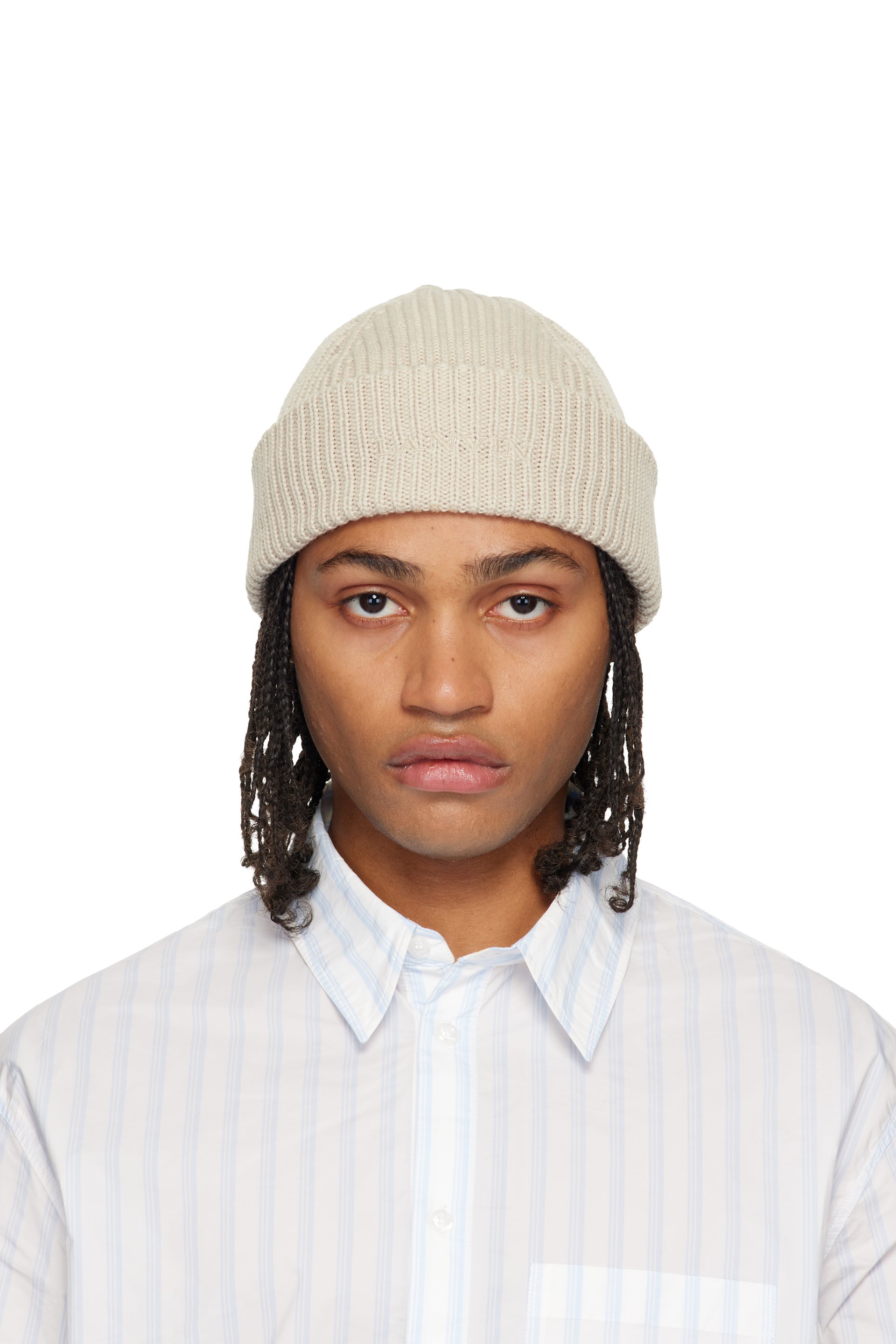 Lanvin - Off-White Wool Beanie