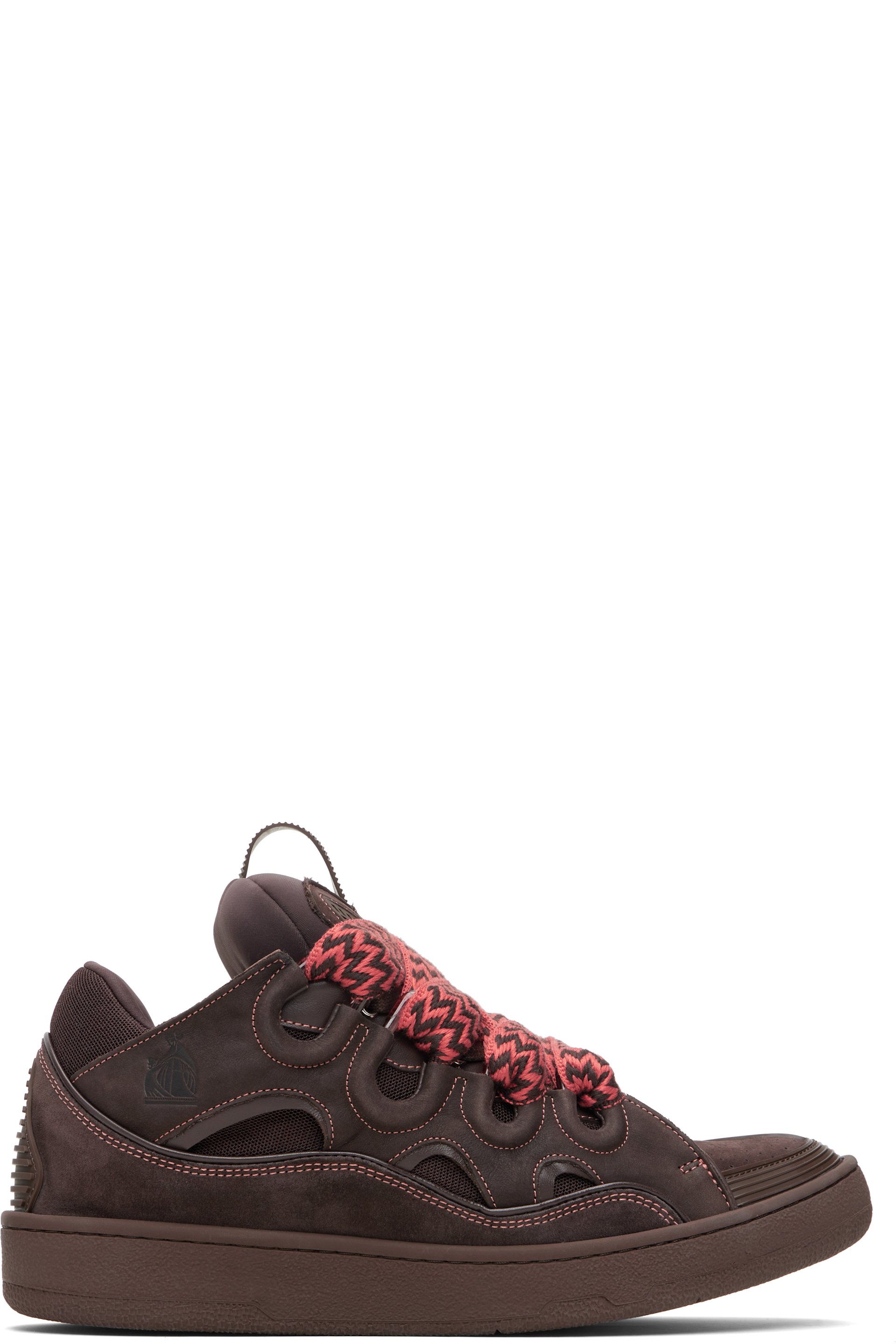 Lanvin - Brown Curb Sneakers