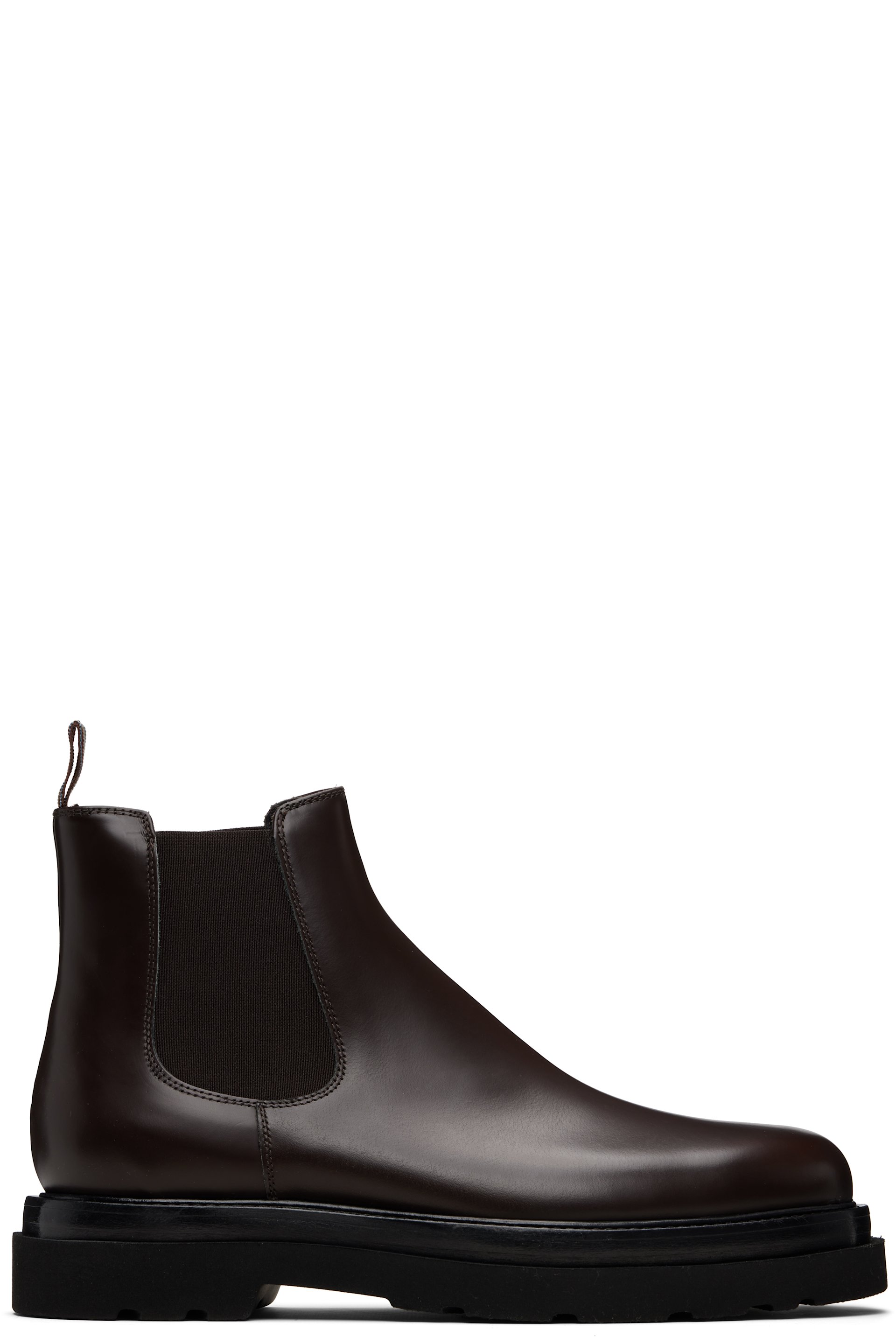 Paul Smith - Brown Leather Beard Chelsea Boots