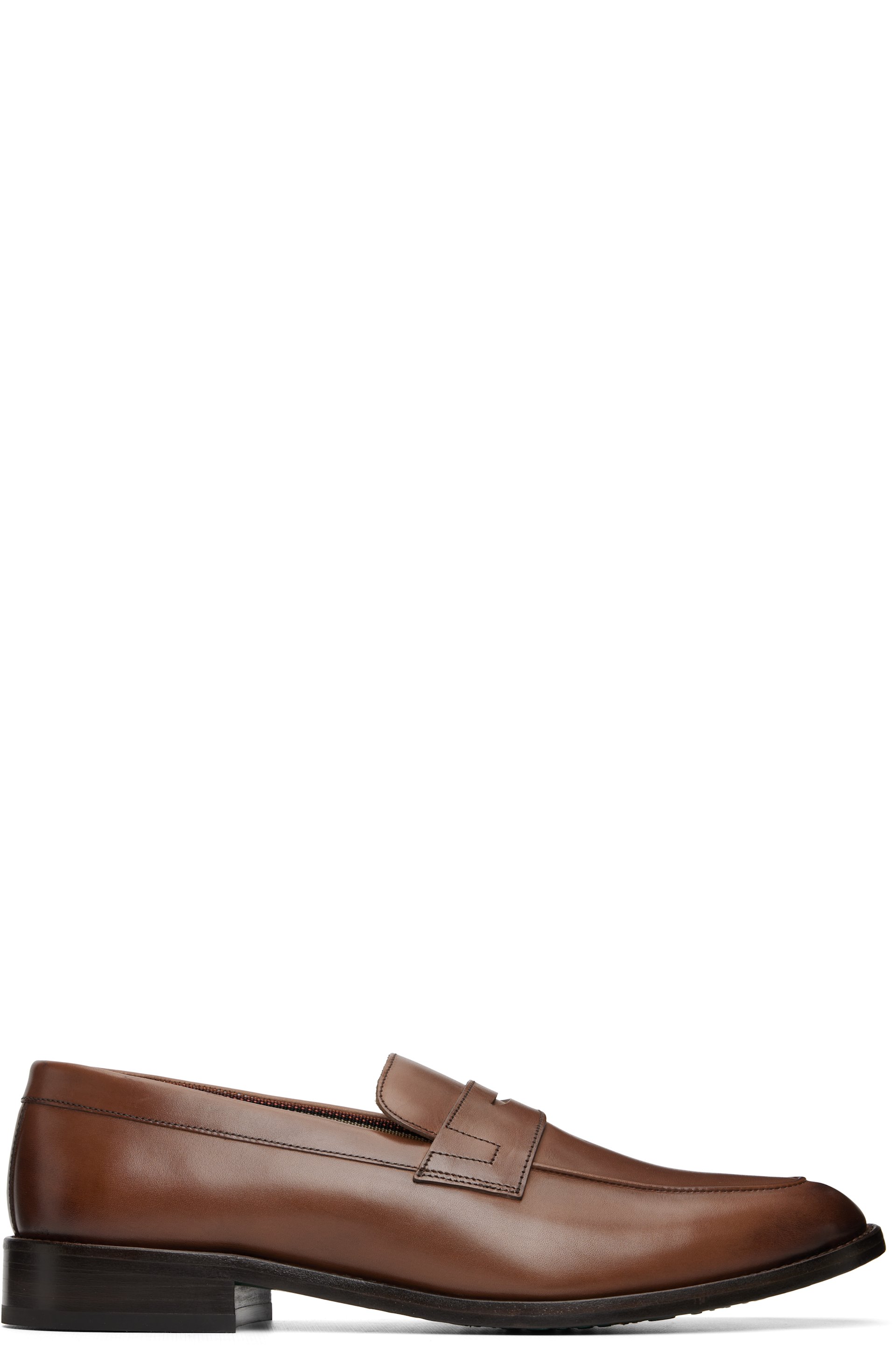 Paul Smith - Brown Leather Benito Loafers