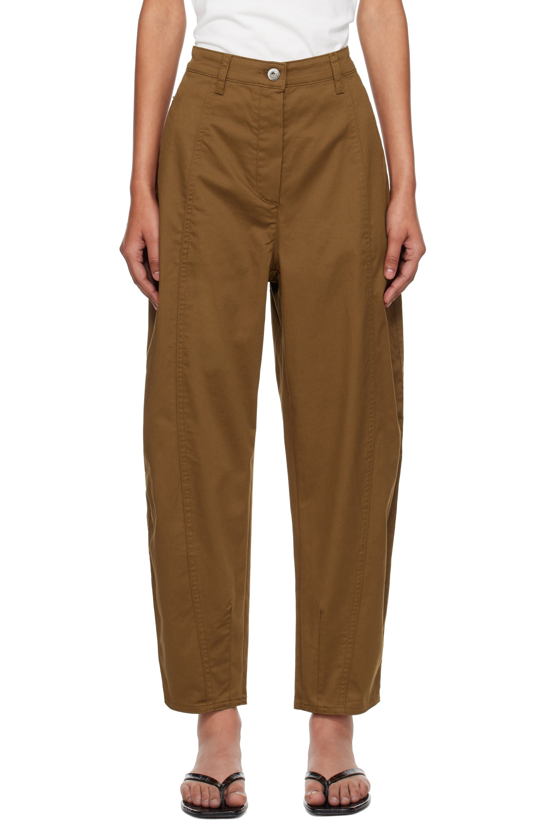 MM by Max Mara - Pantalon Etere brun