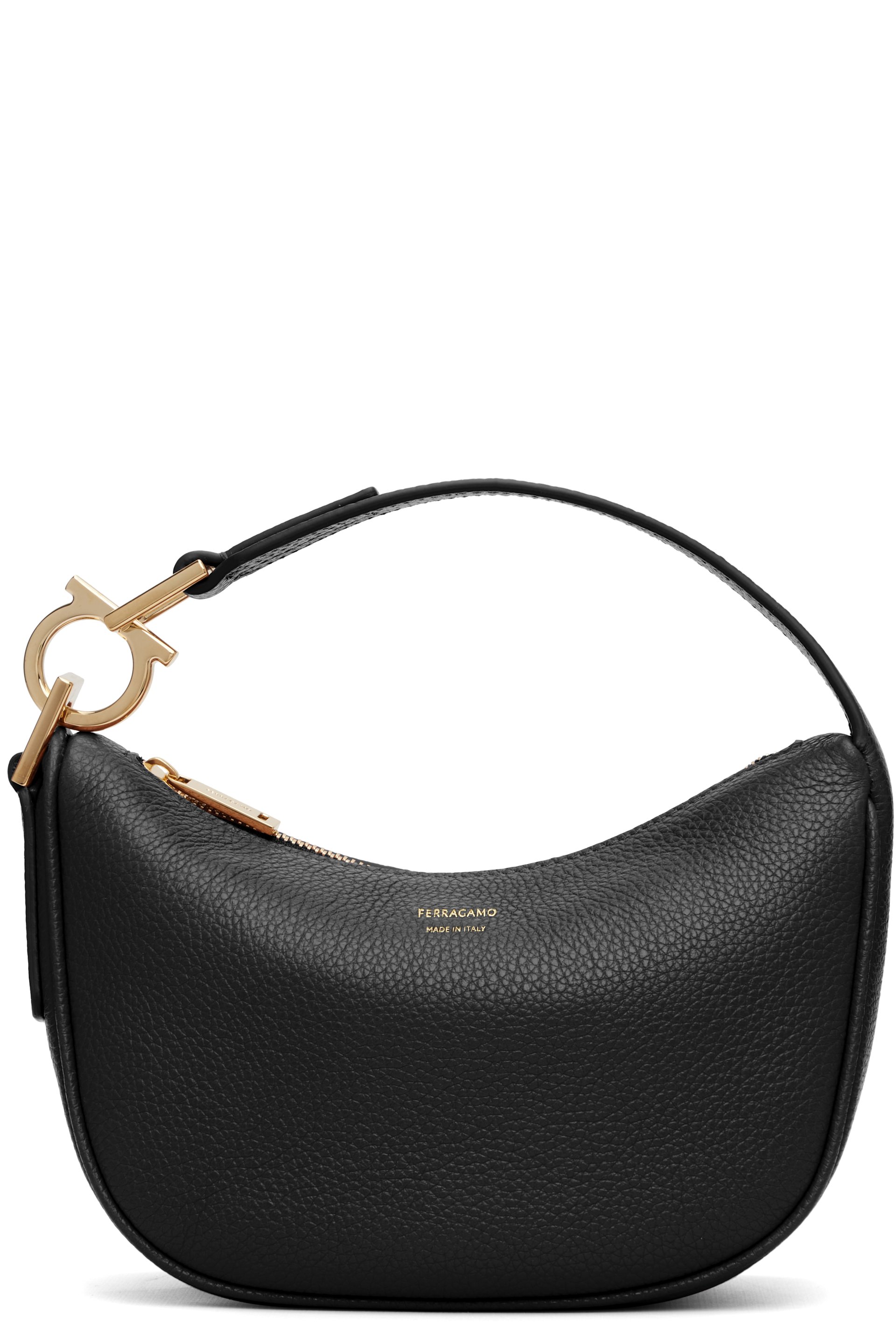 Ferragamo - ブラック XS North-South バッグ