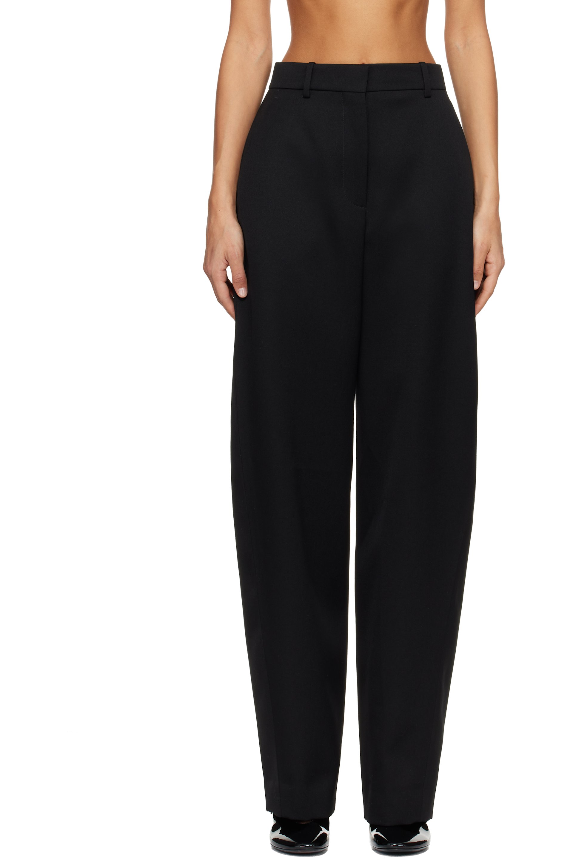Givenchy - Black Cocoon Tailored Trousers