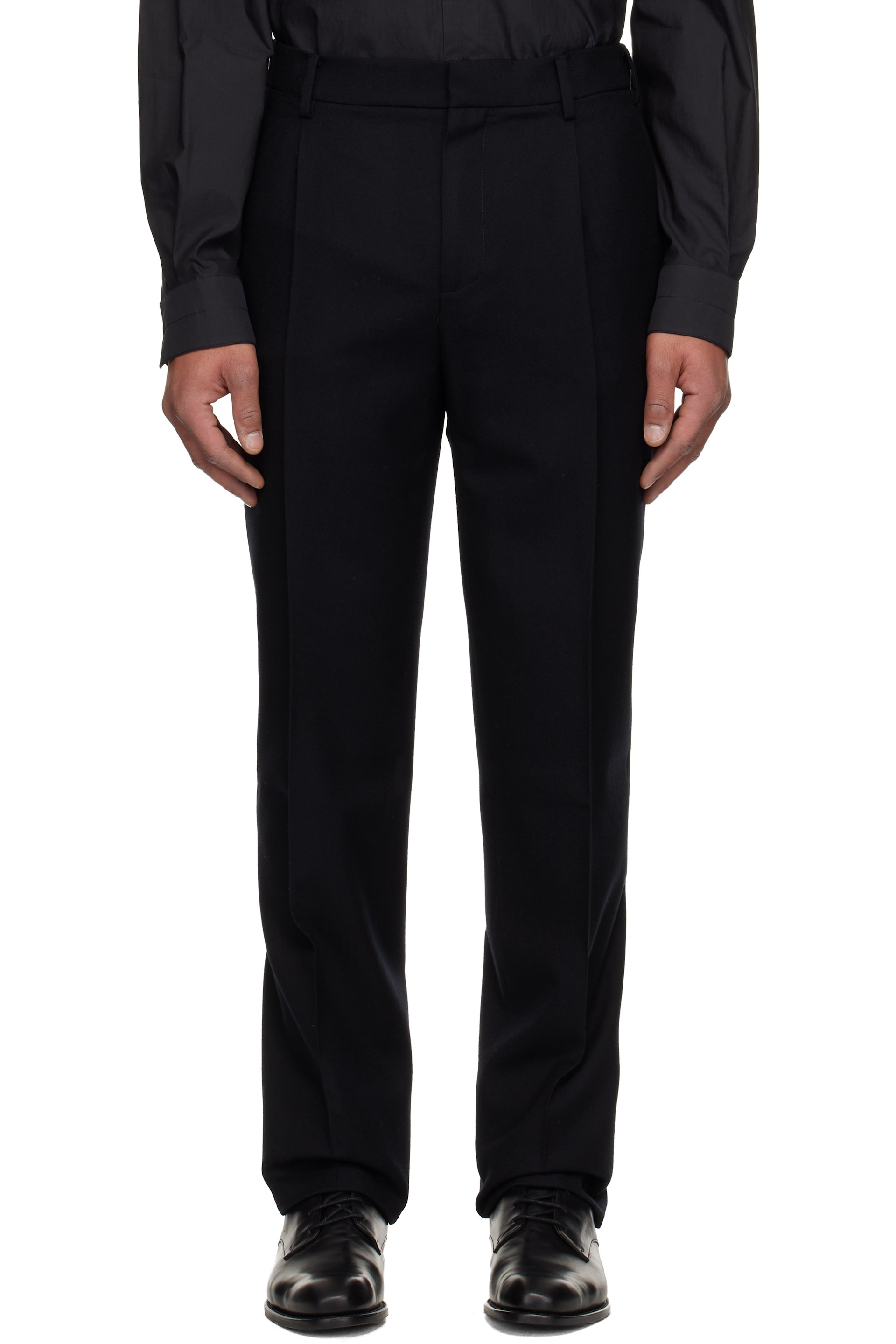 Givenchy - Black Relaxed Fit Trousers
