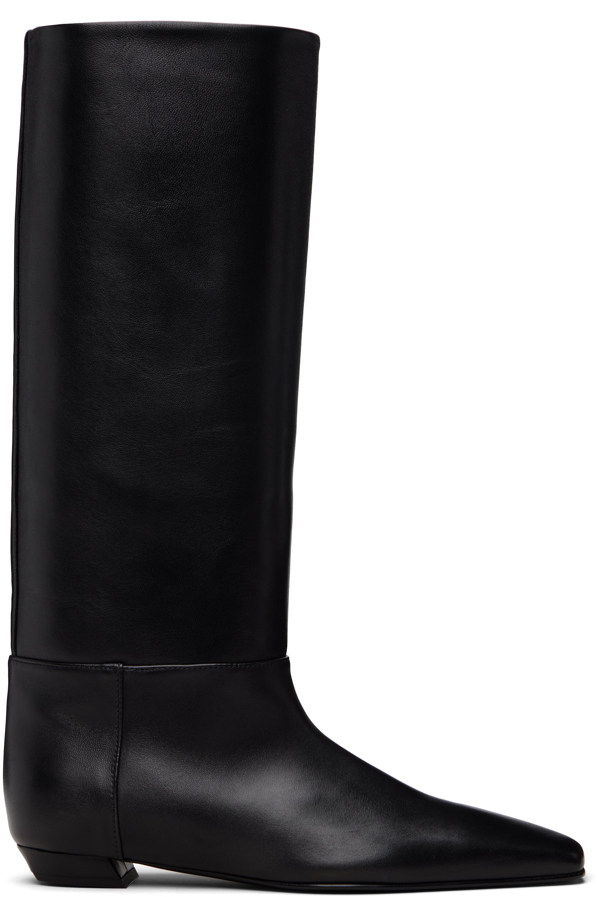 Proenza Schouler - Black Trap Flat Boots