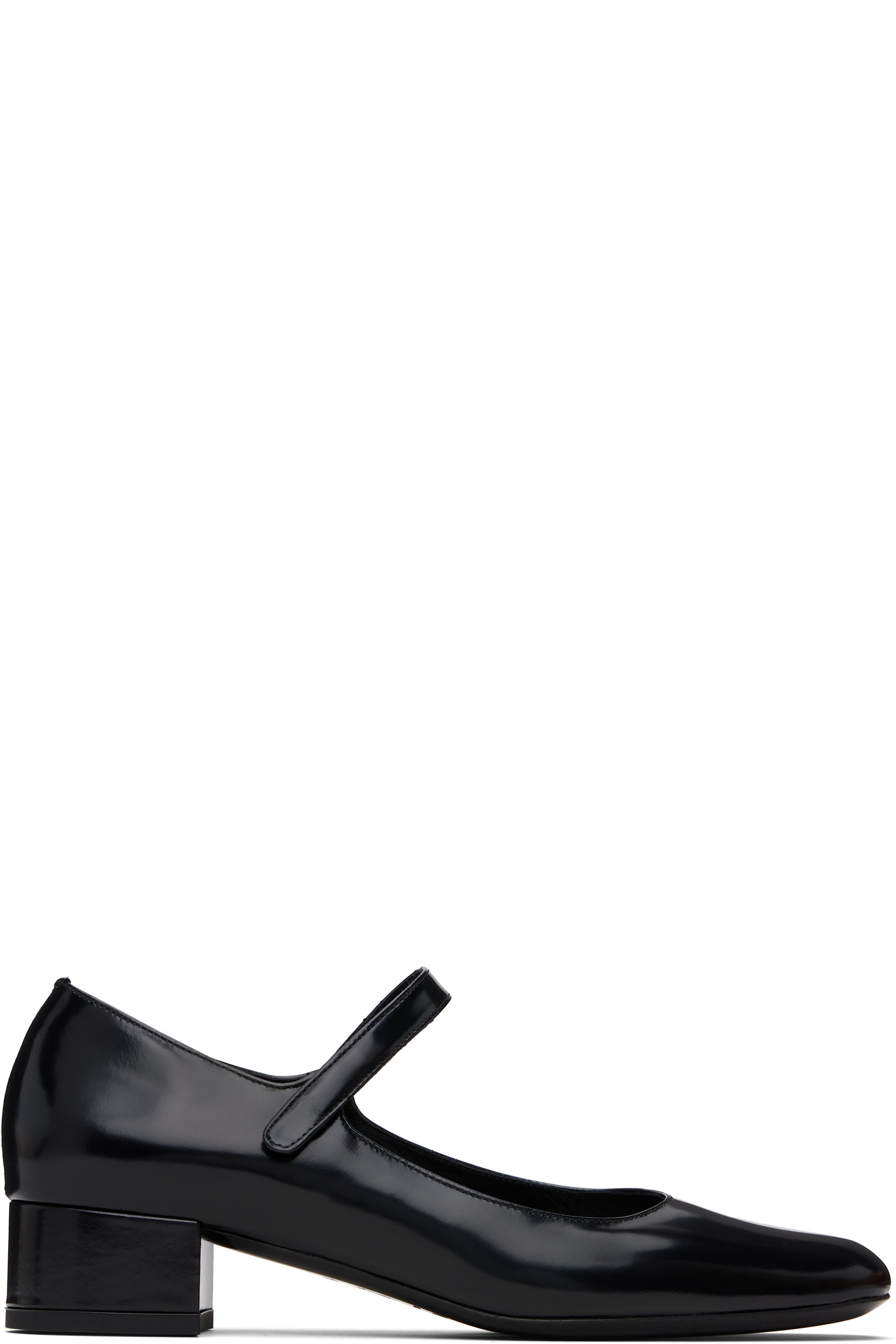 BY FAR - Black Ginny Mary Jane Heels