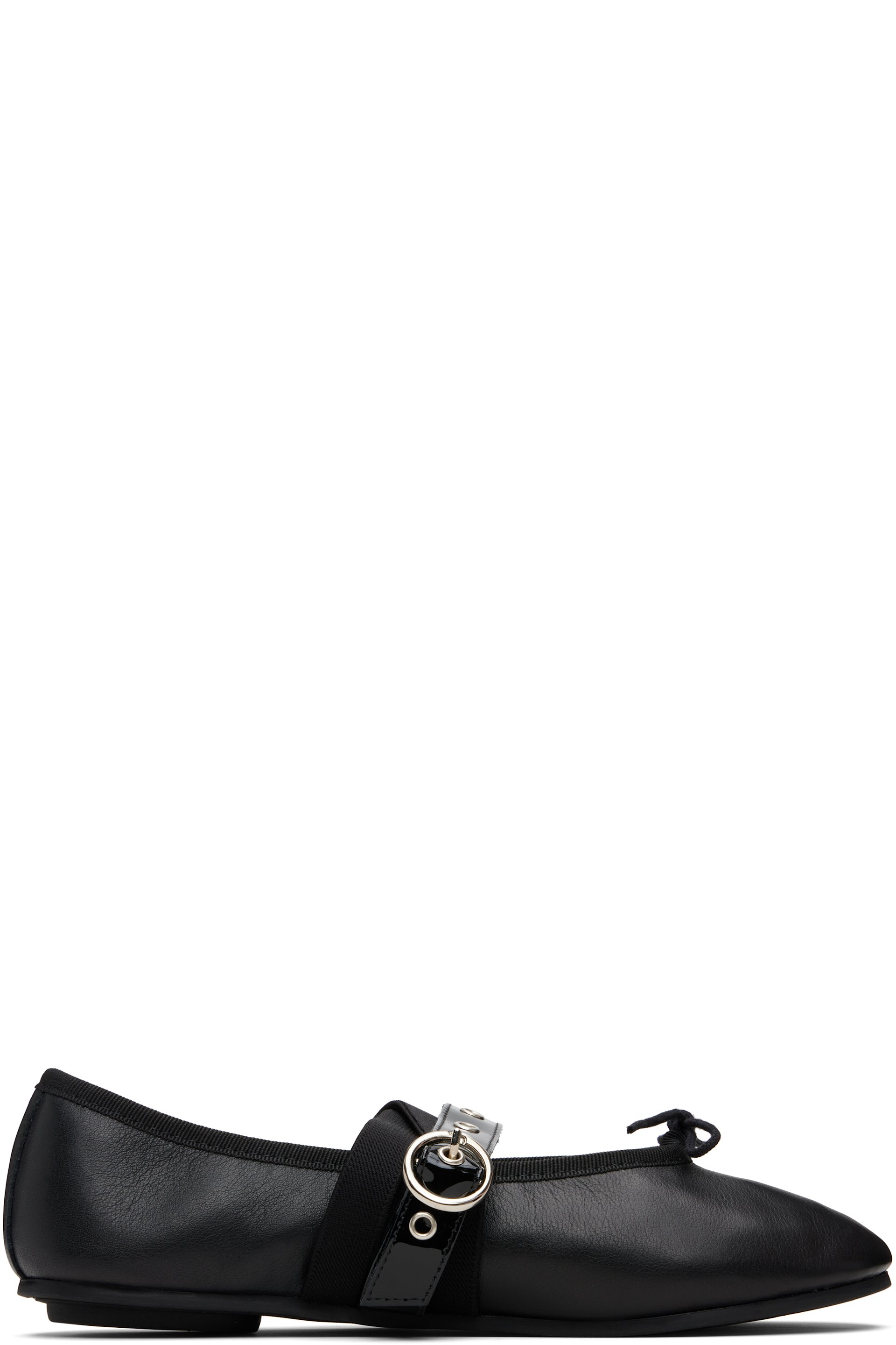 Repetto - Ballerines Charles IX noires à brides entrecroisées