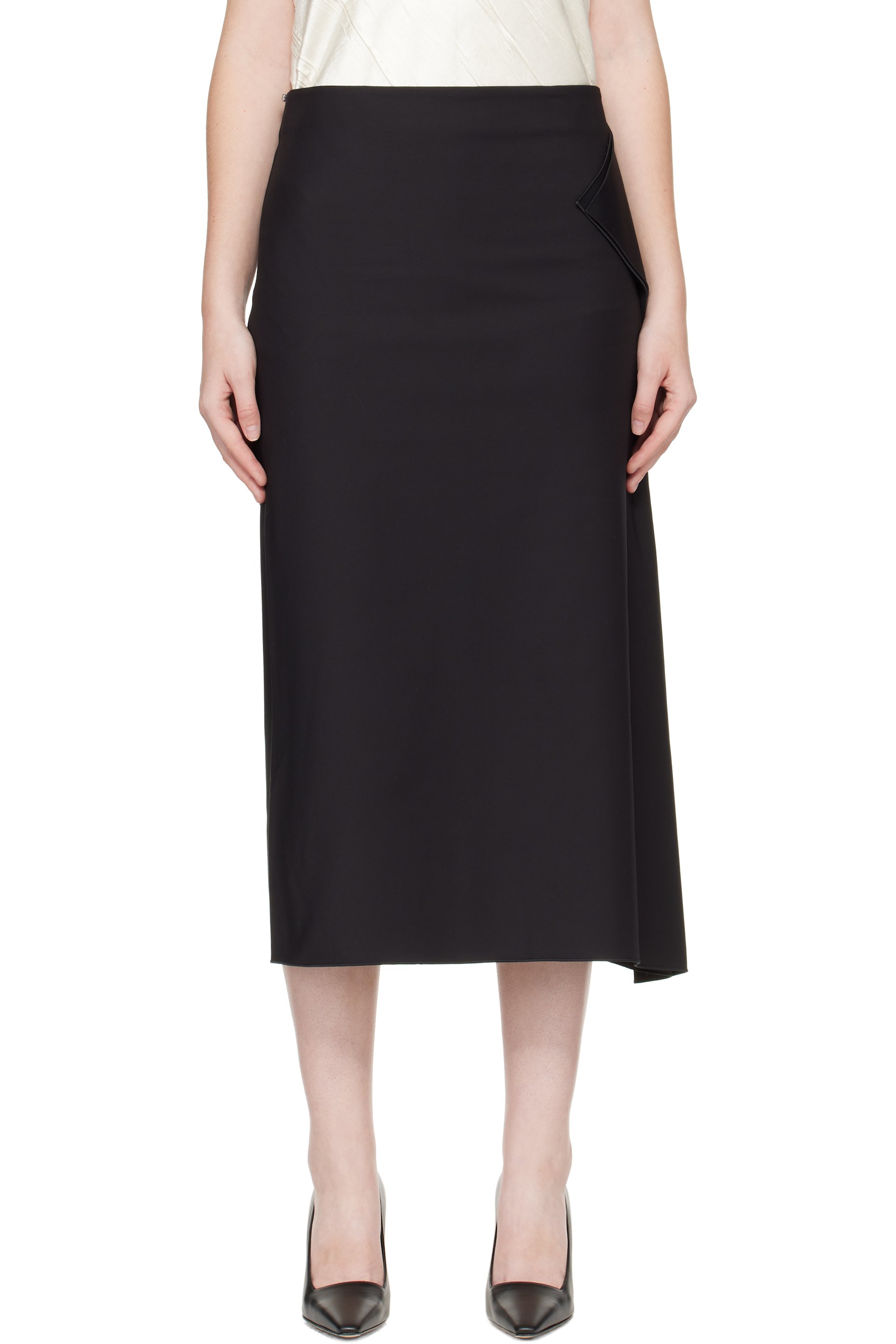 Sportmax - Jupe midi Giambo noire