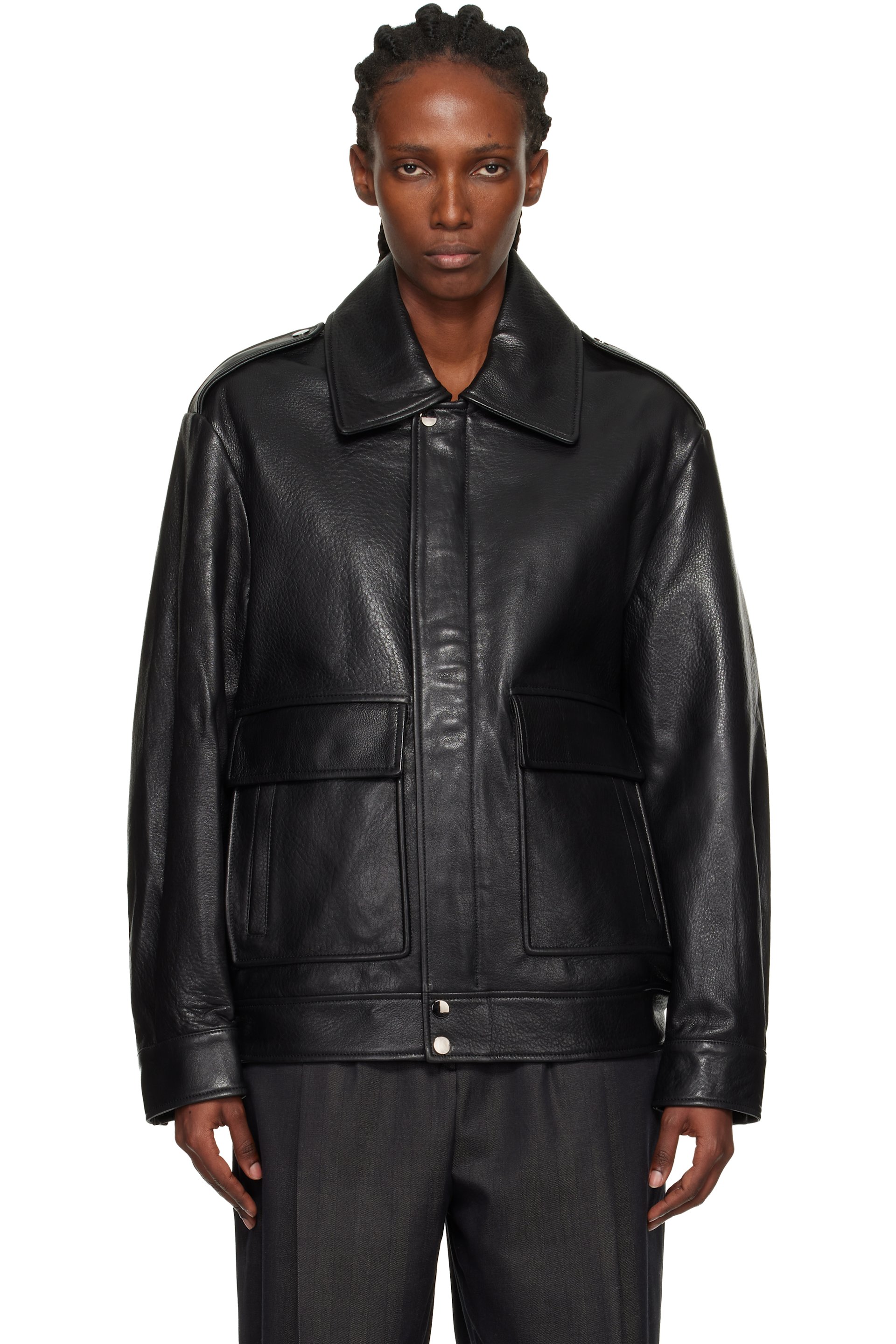 Nour Hammour - Blouson Drey The It Girl noir