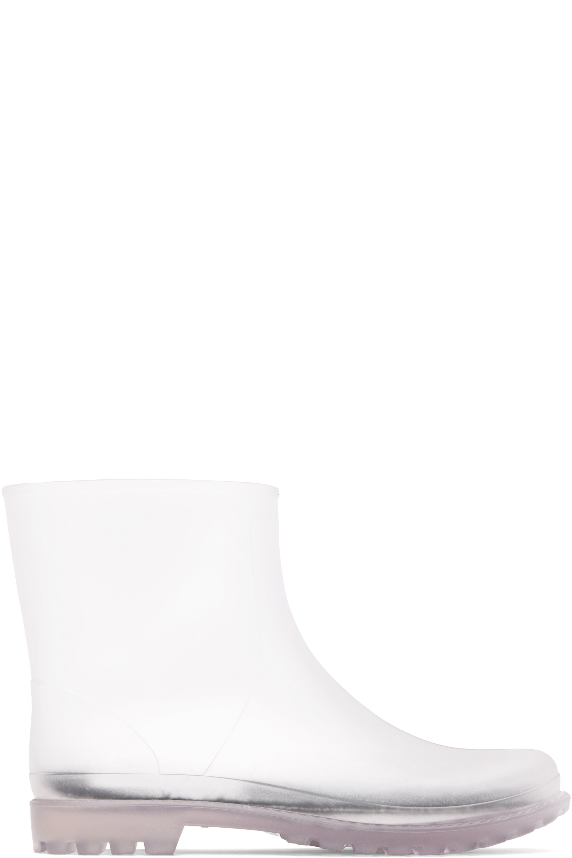 Christopher Esber - Bottes Monsoon grises en caoutchouc