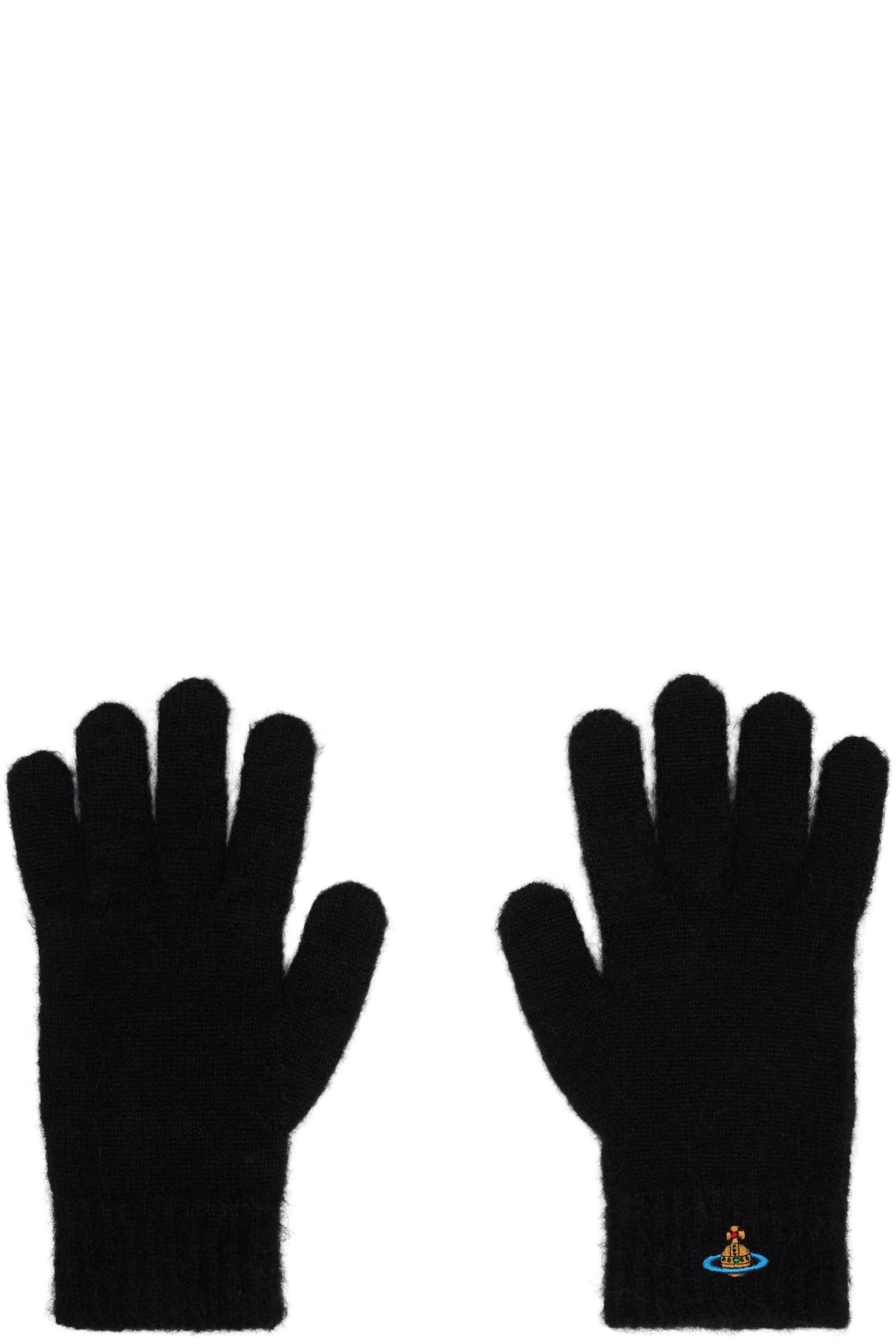 Vivienne Westwood - Black Fluffy Gloves