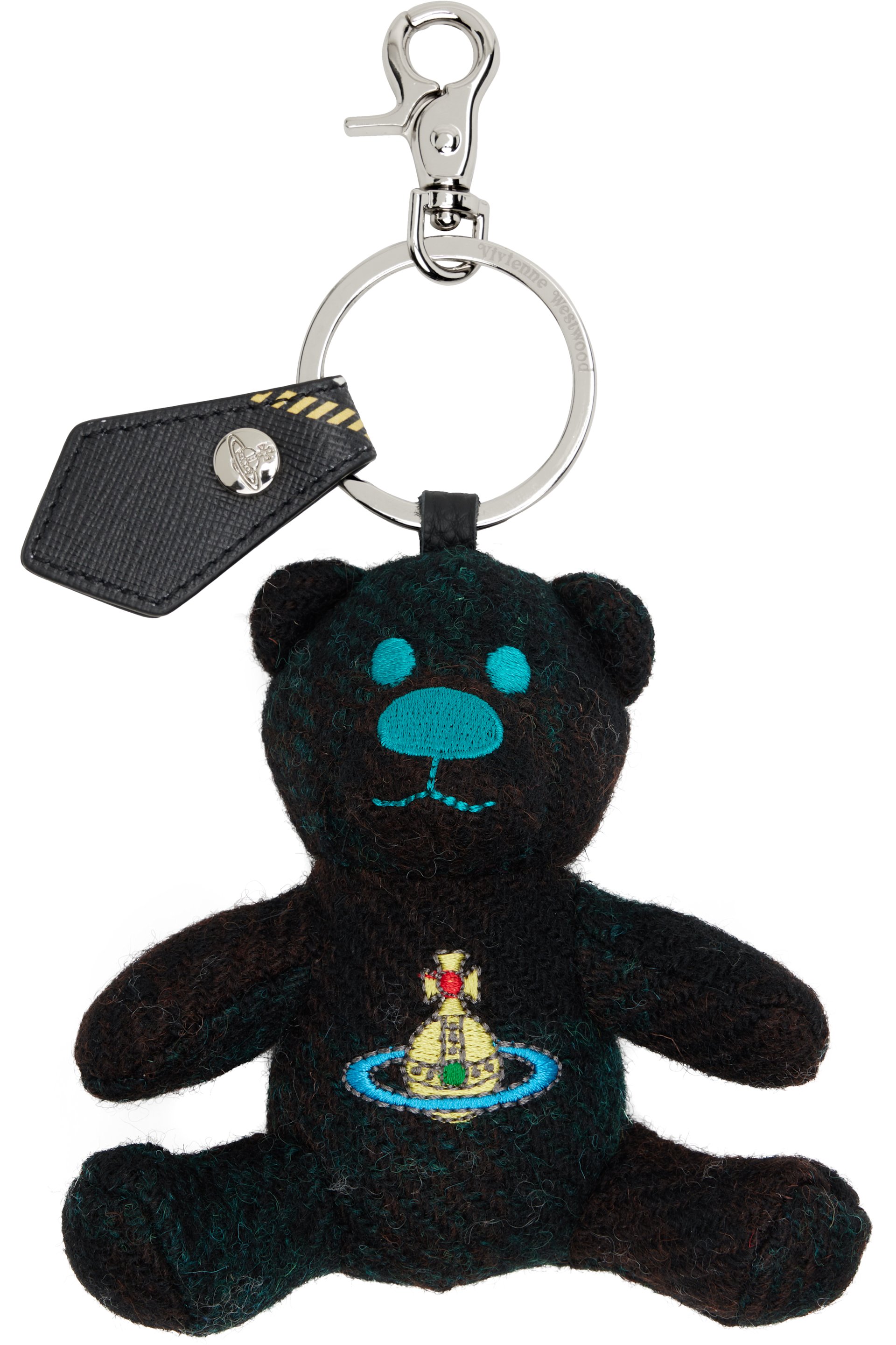 Vivienne Westwood - Porteclé vert ours en peluche