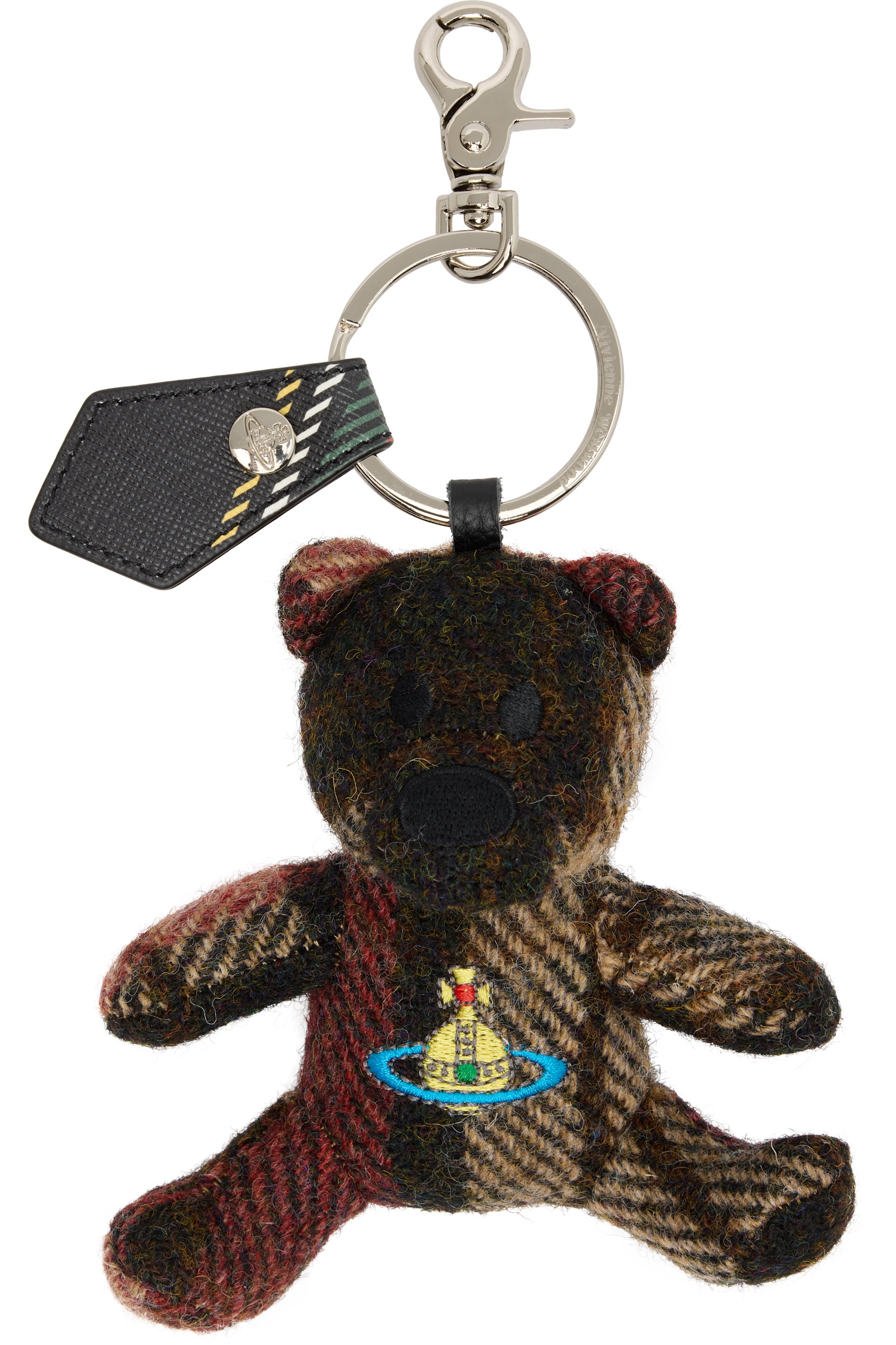 Vivienne Westwood - Porteclé brun à ours en peluche