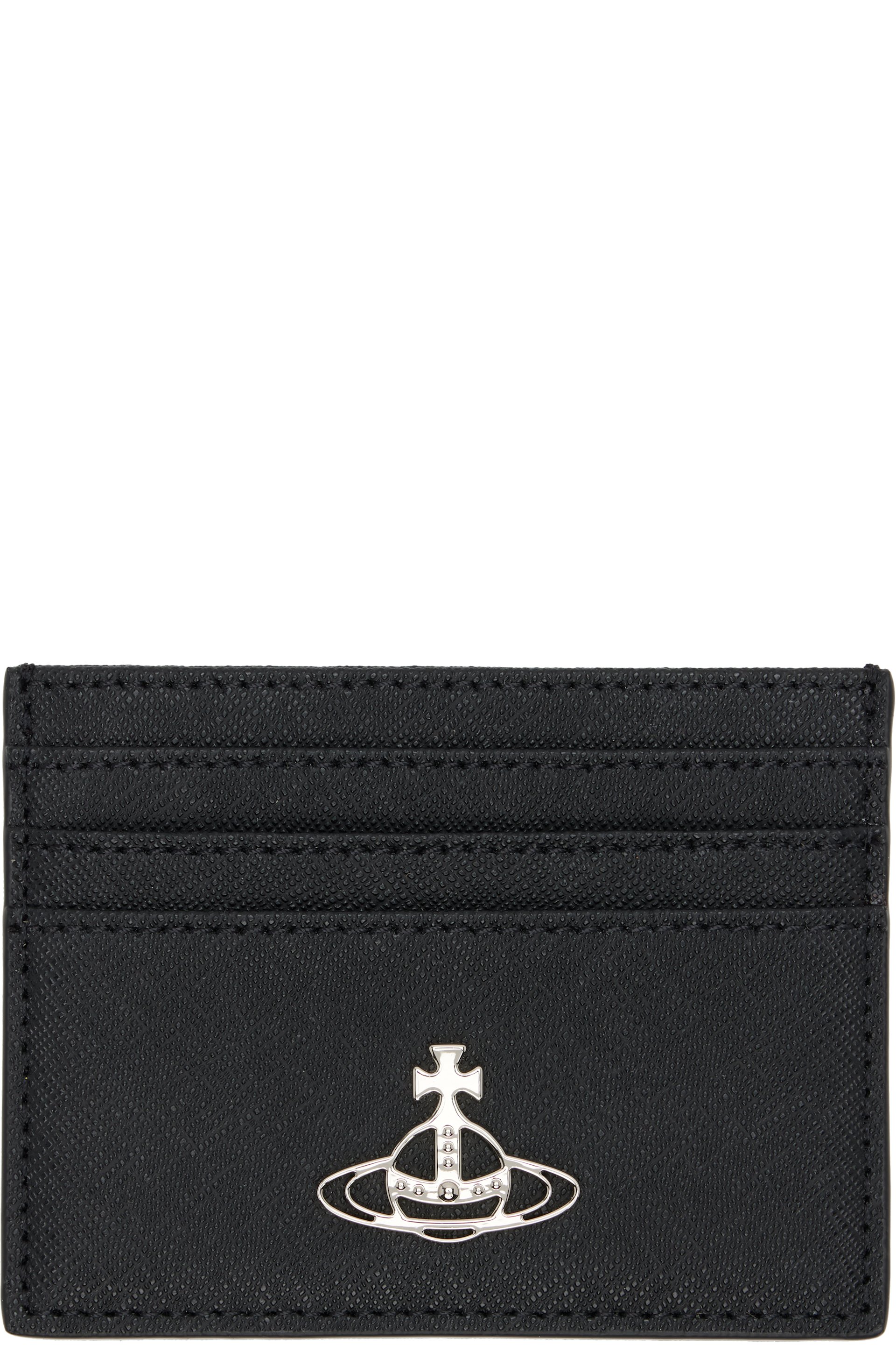 Vivienne Westwood - Black Flat Card Holder
