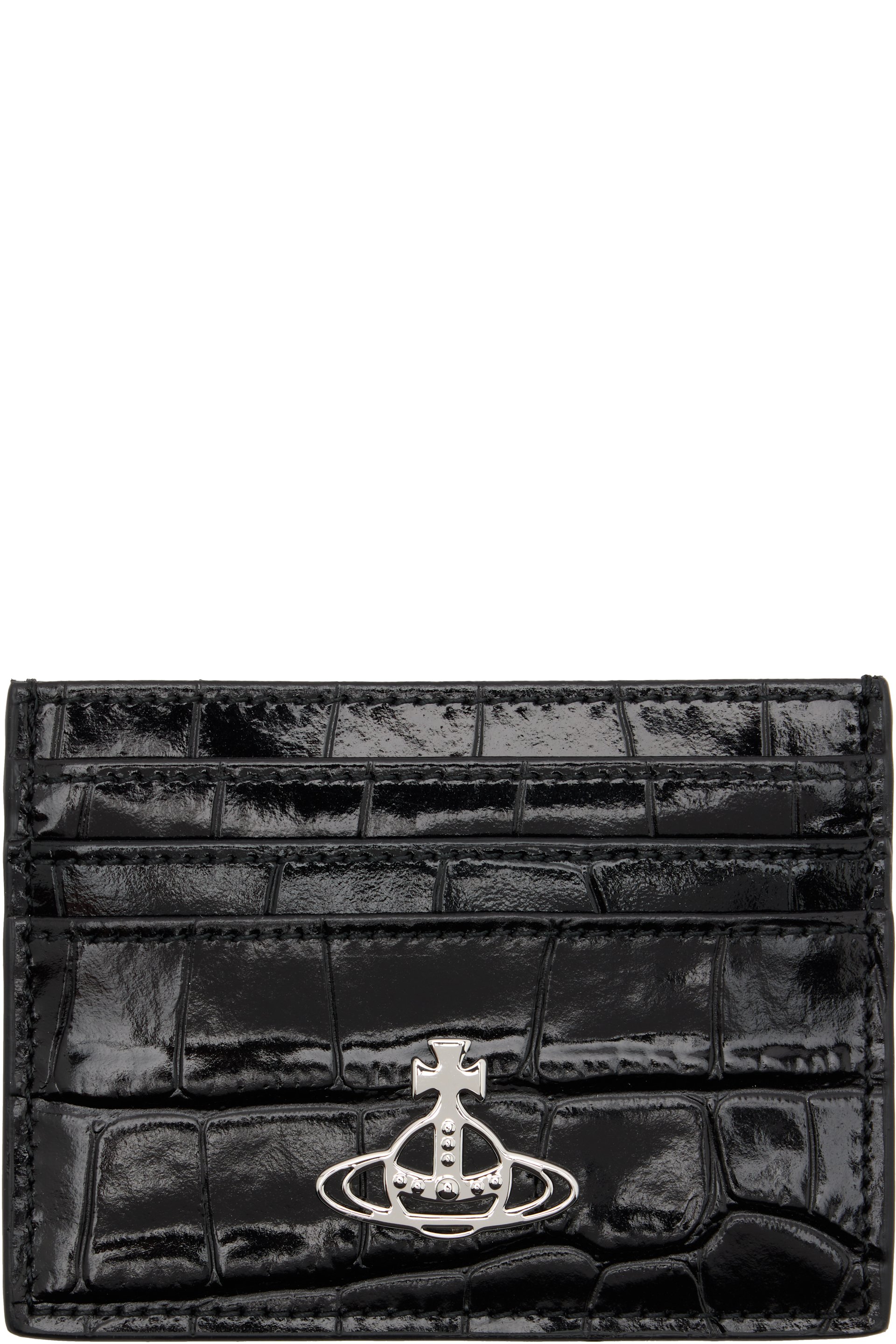 Vivienne Westwood - Black Flat Card Holder