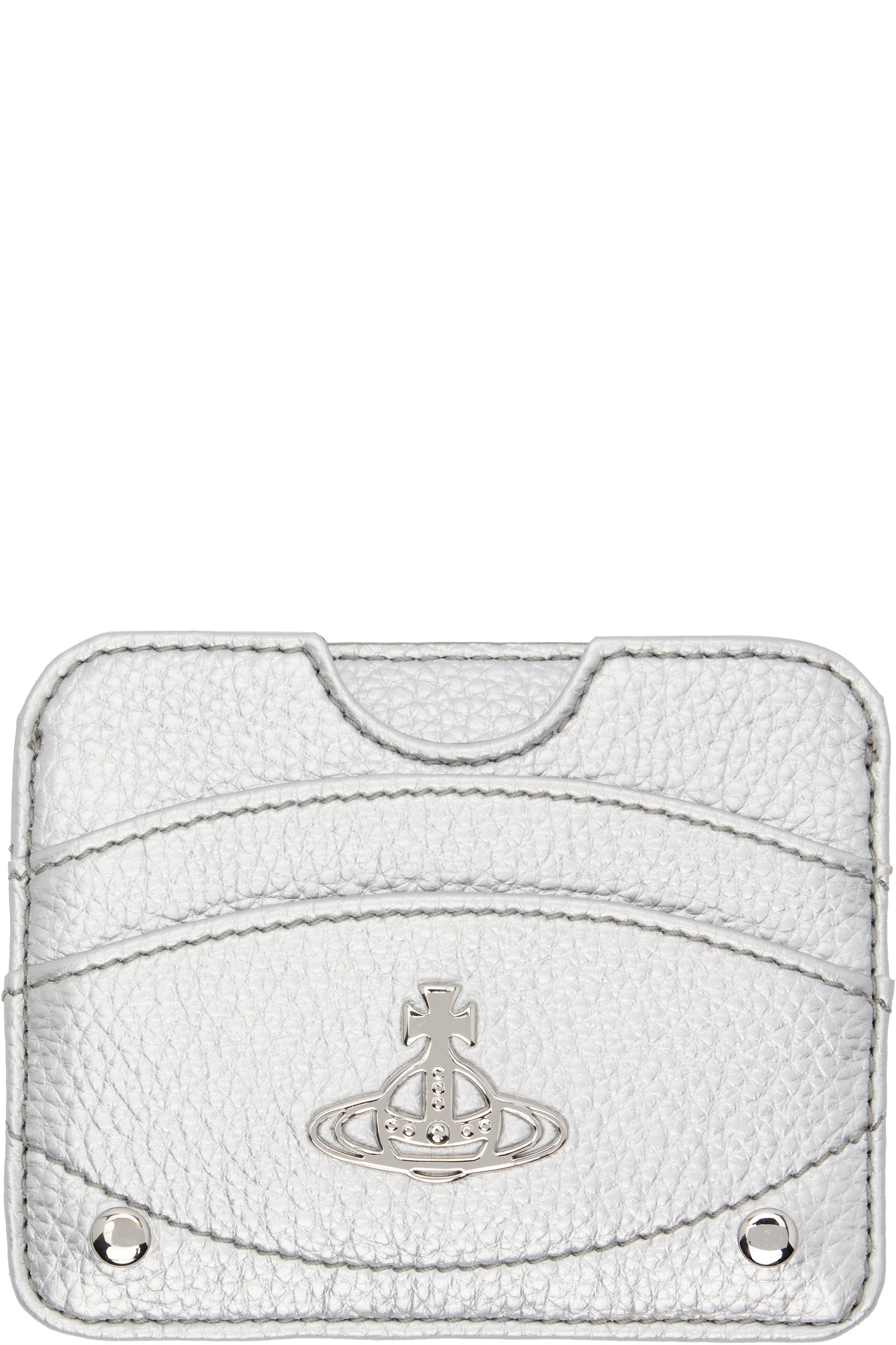 Vivienne Westwood - Silver Half Moon Card Holder