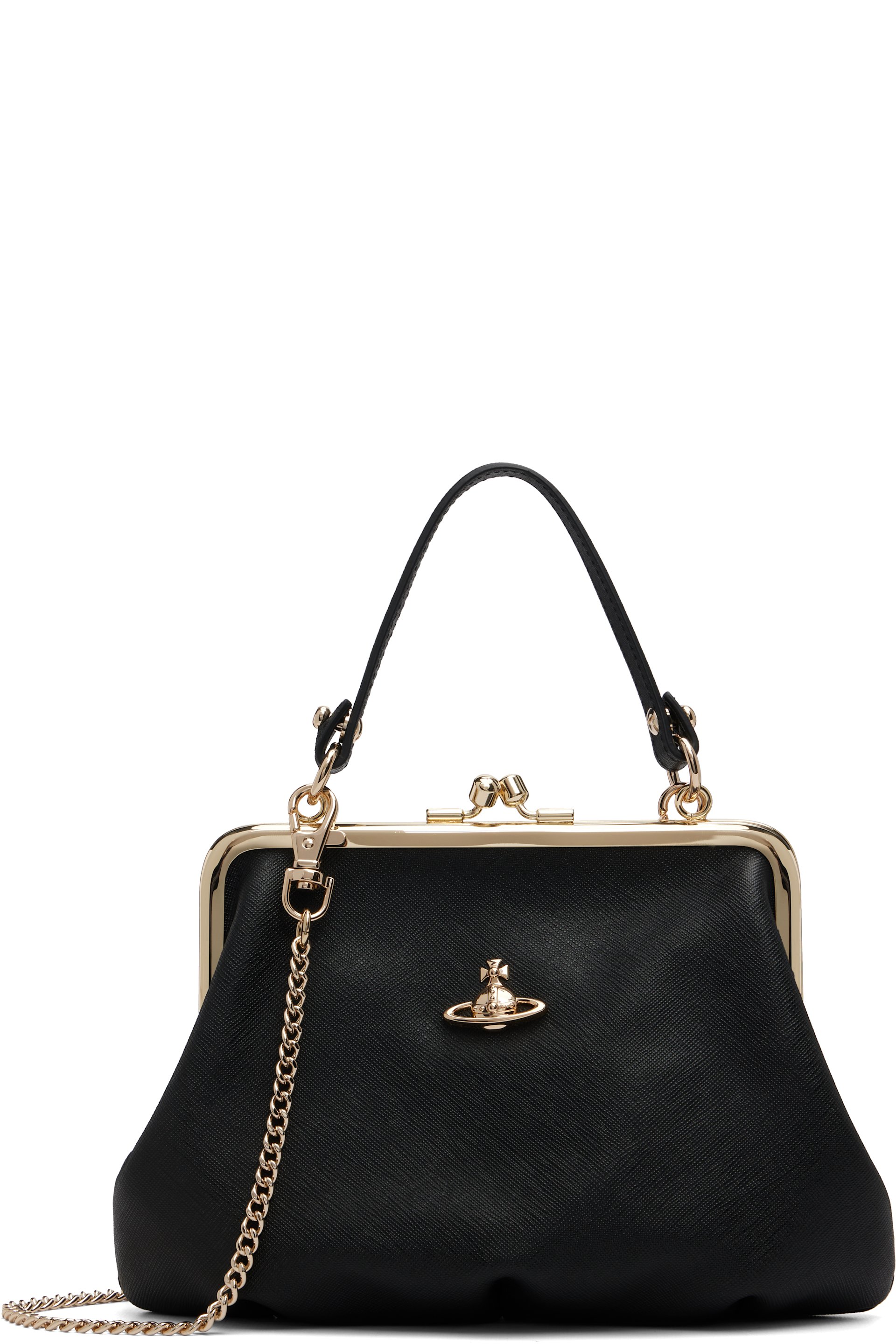 Black Granny Frame Bag by Vivienne Westwood on Sale