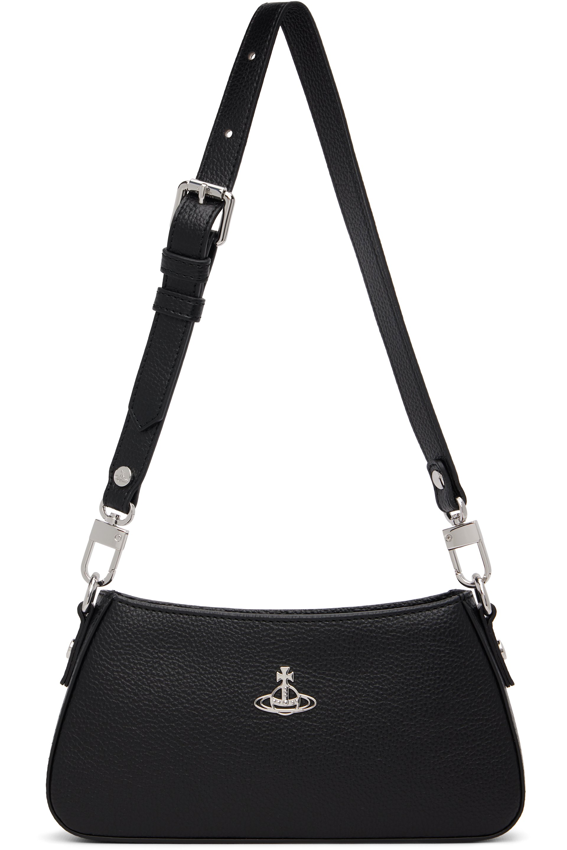 Vivienne Westwood - Sac pour téléphone porté épaule Tasha noir