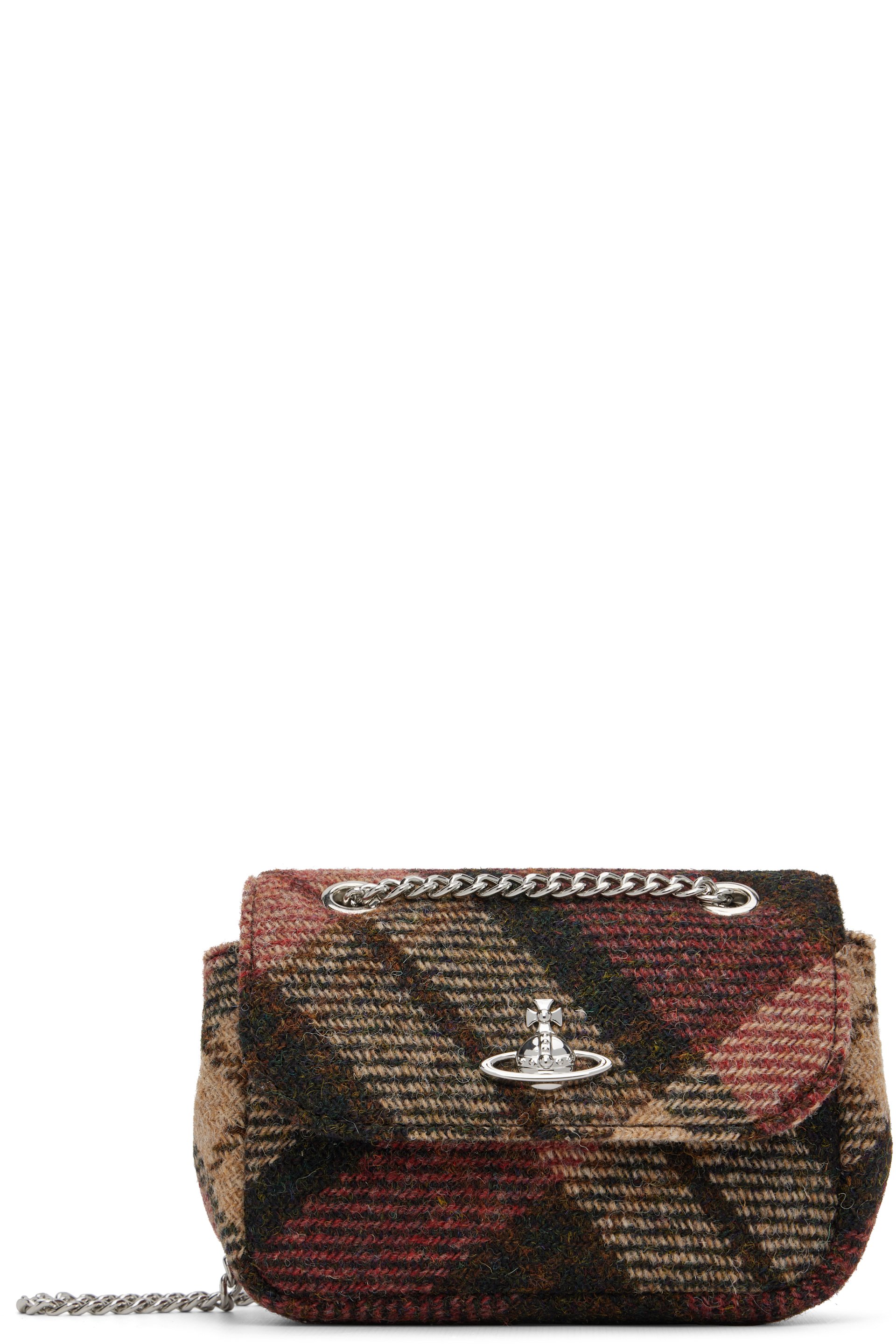Vivienne Westwood - Petit sac rouge et brun