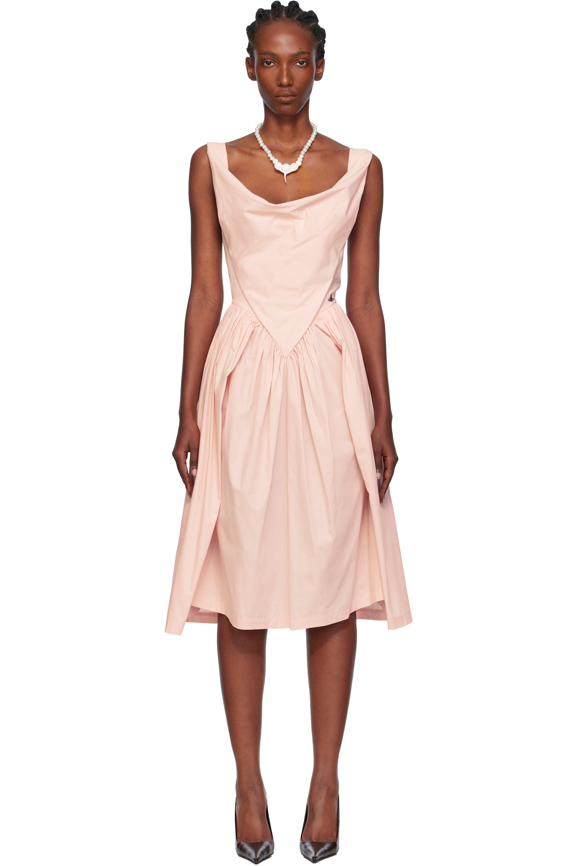 Vivienne Westwood - Robe midi Sunday rose