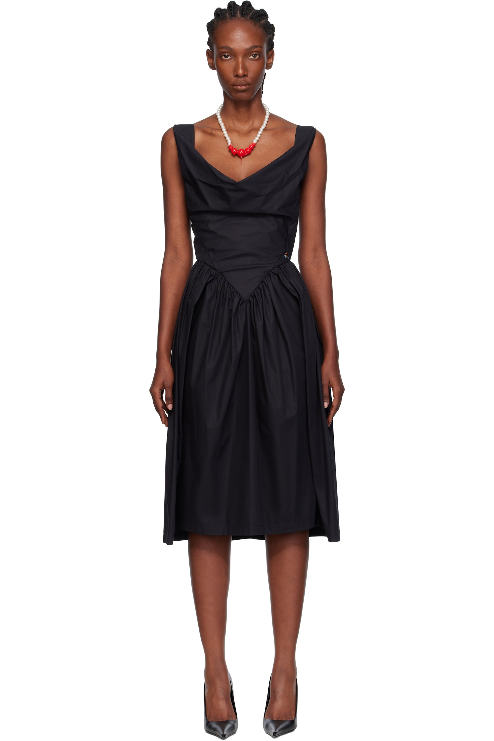 Black Sunday Midi Dress by Vivienne Westwood on Sale