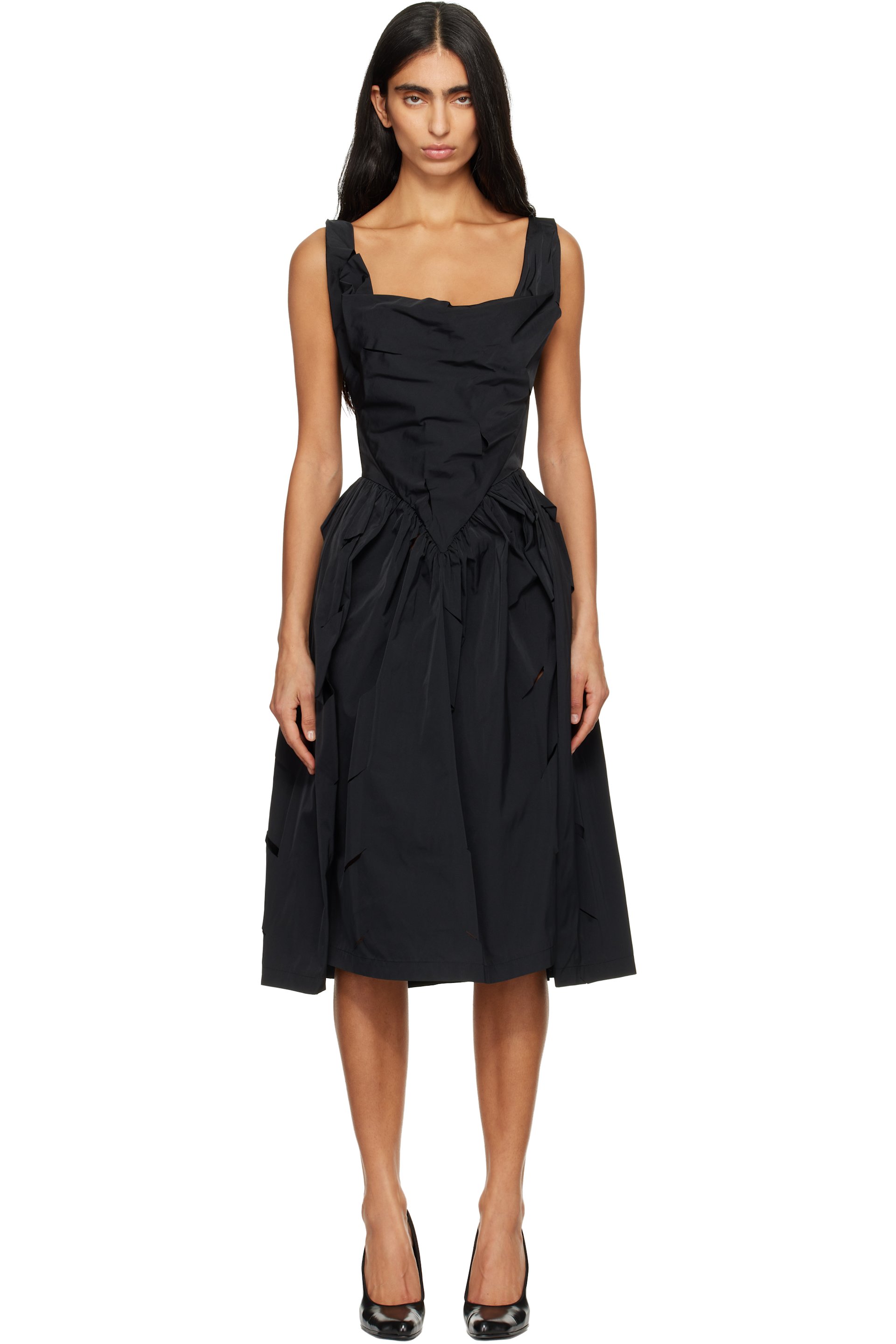 Vivienne Westwood - Robe midi Sunday noire