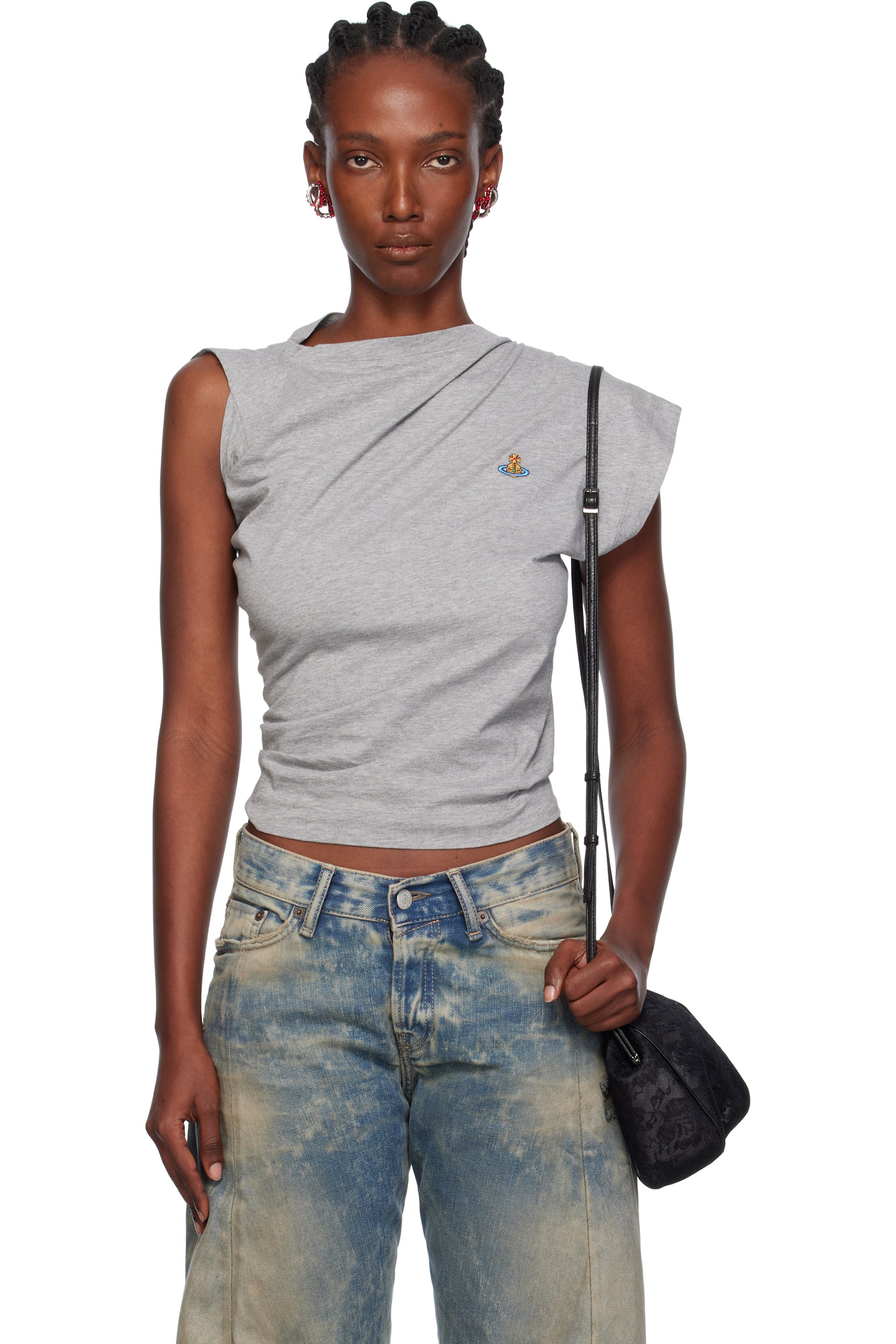 Vivienne Westwood - T-shirt Hebo gris