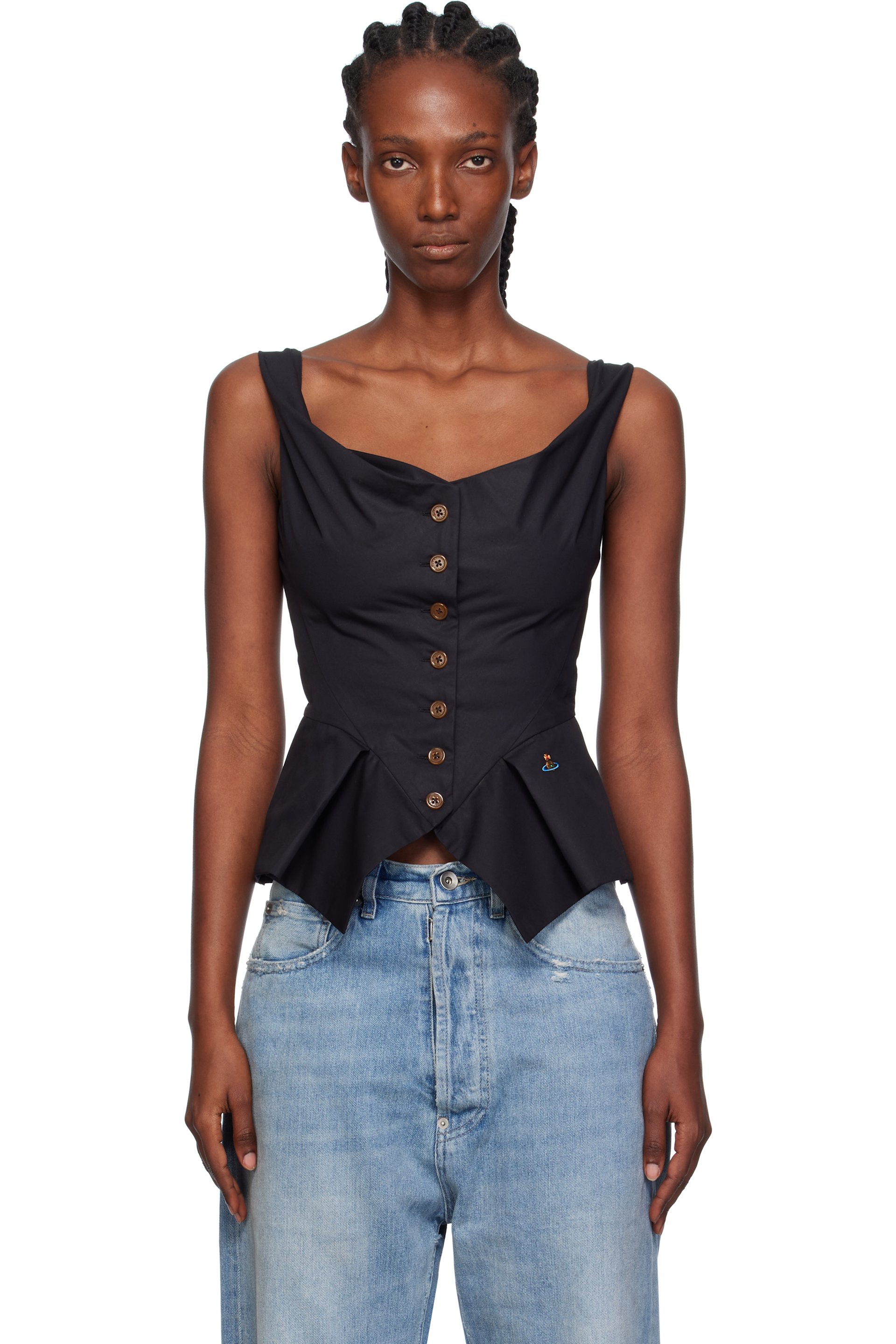 ヴィヴィアン☆トップス Vivienne Westwood tops Knit vivian ヴィヴィアンウエストウッド