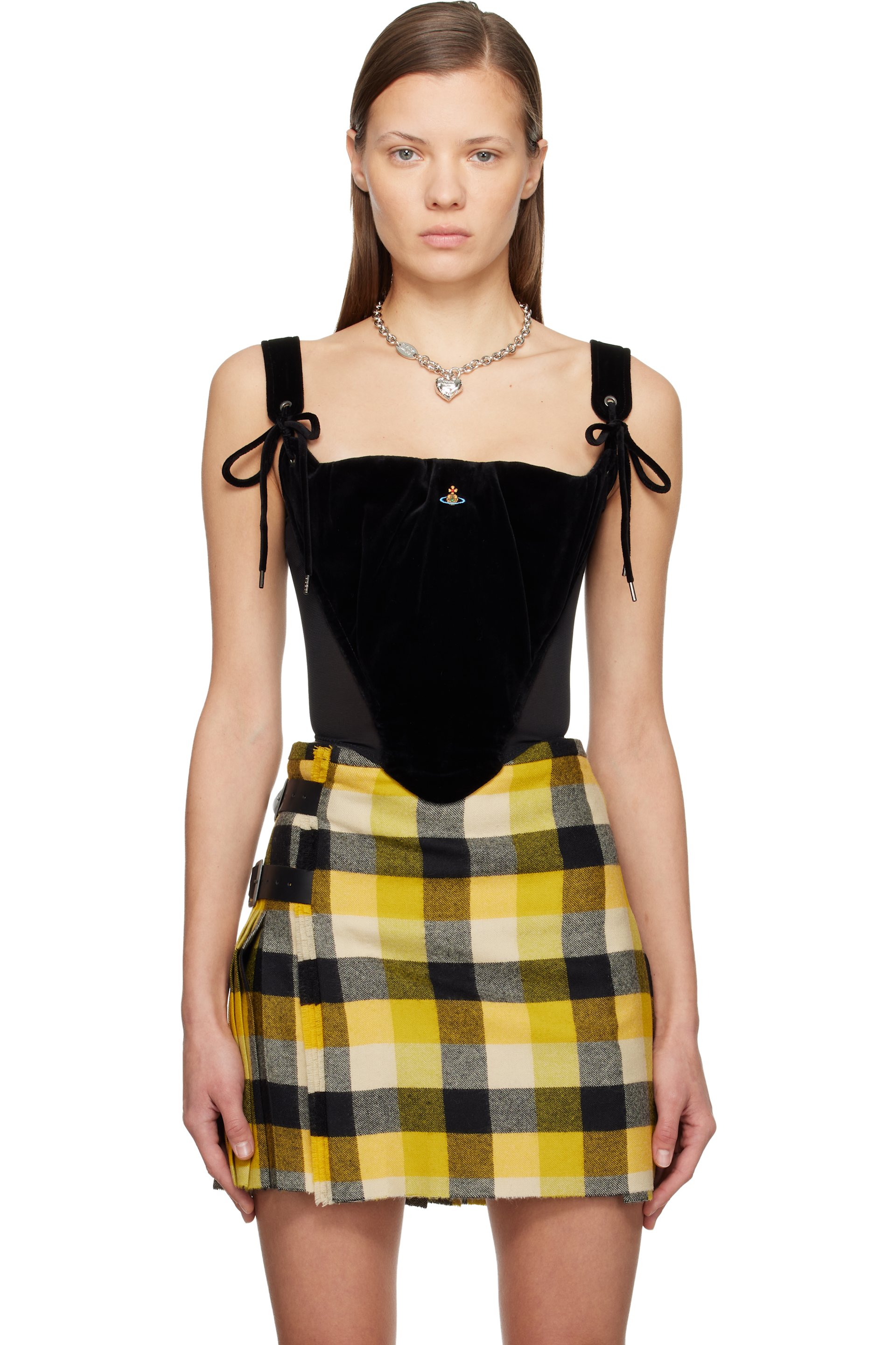 Vivienne Westwood - Haut de style corset Puppy noir