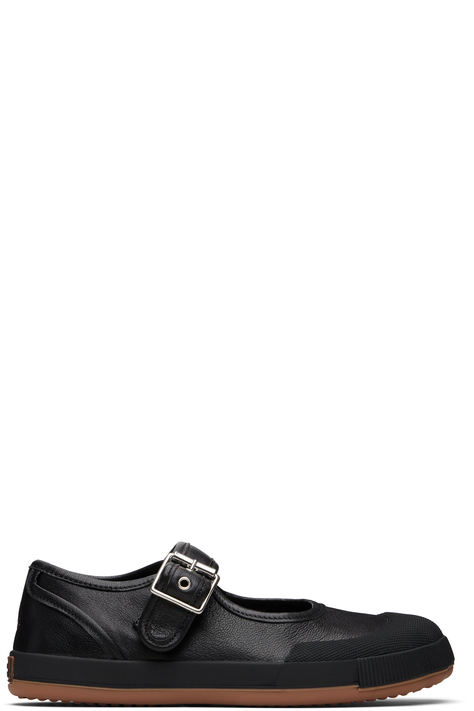 Vivienne Westwood - Ballerines Gym Bar noires à bout Animal