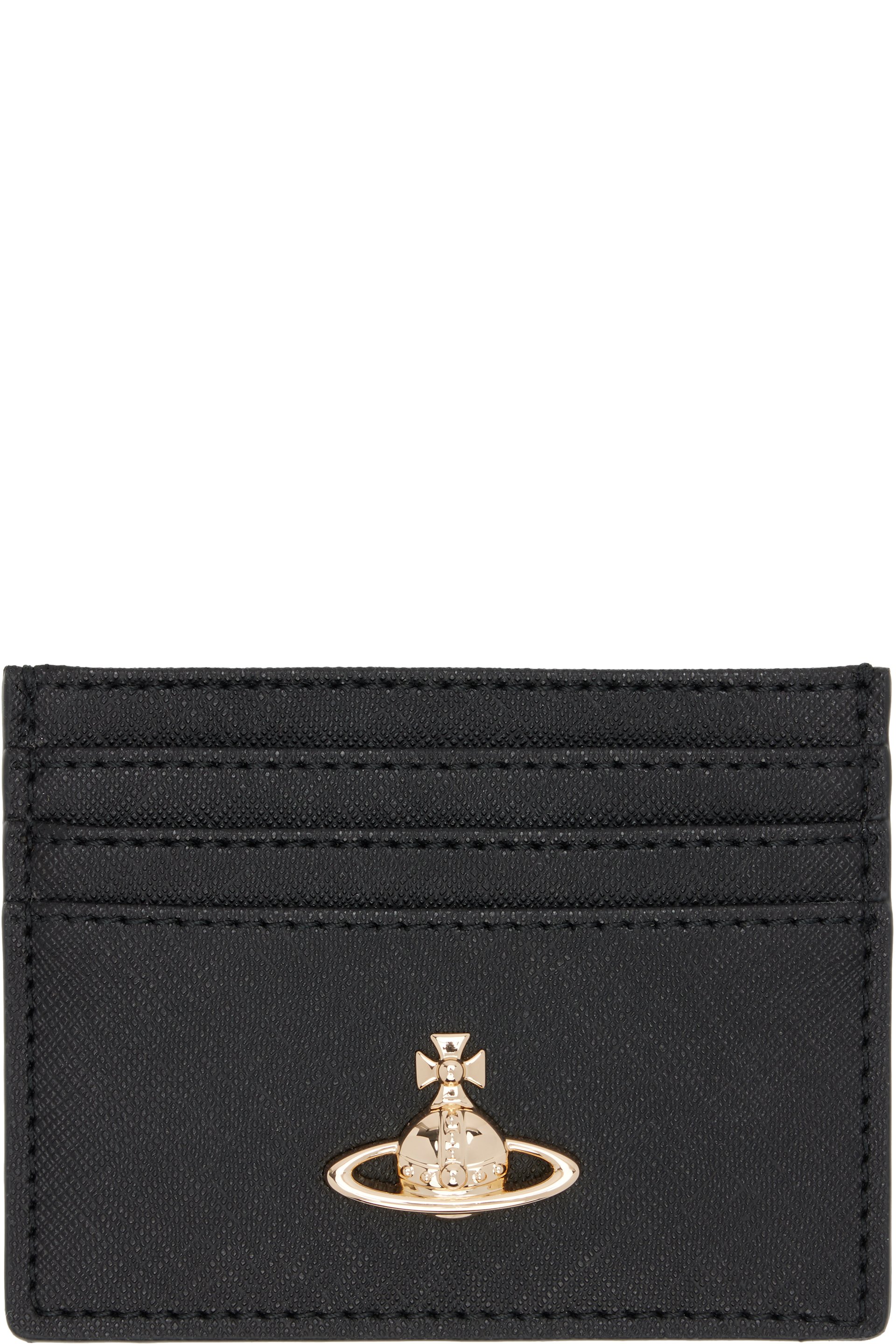 Vivienne Westwood - Black Flat Card Holder