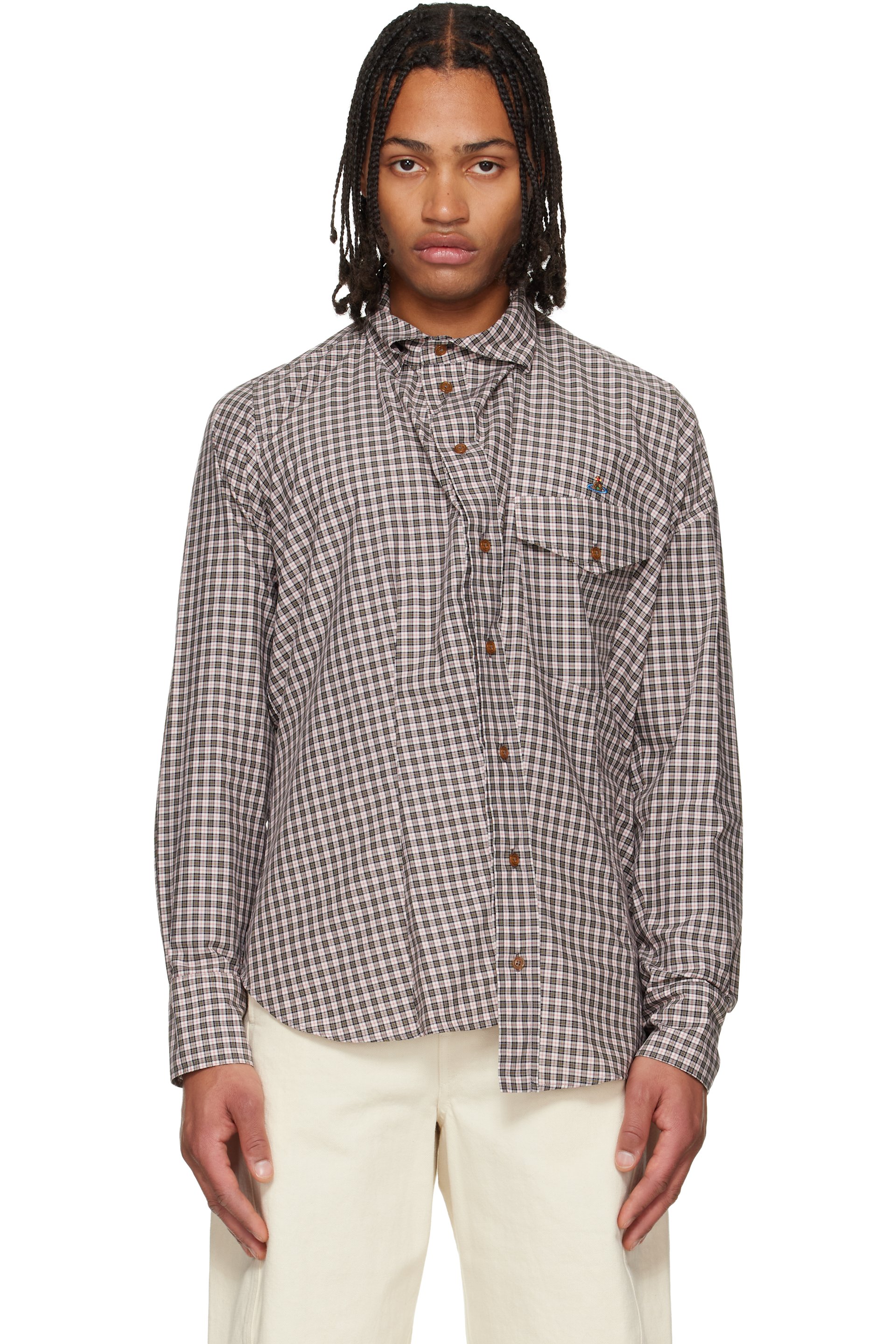 Vivienne Westwood - White & Black Chaos Shirt