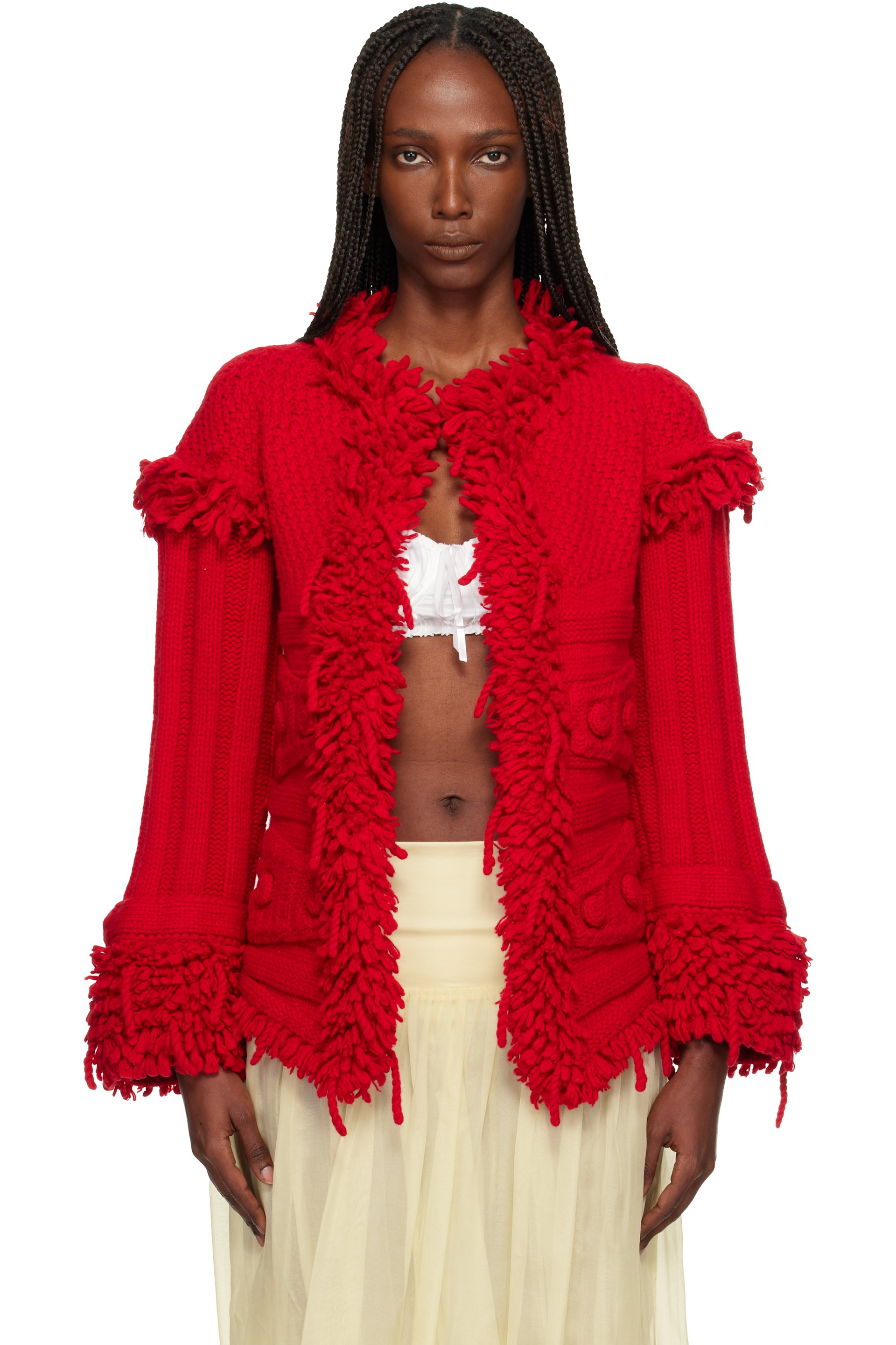Judy Turner - Blouson Orlando rouge