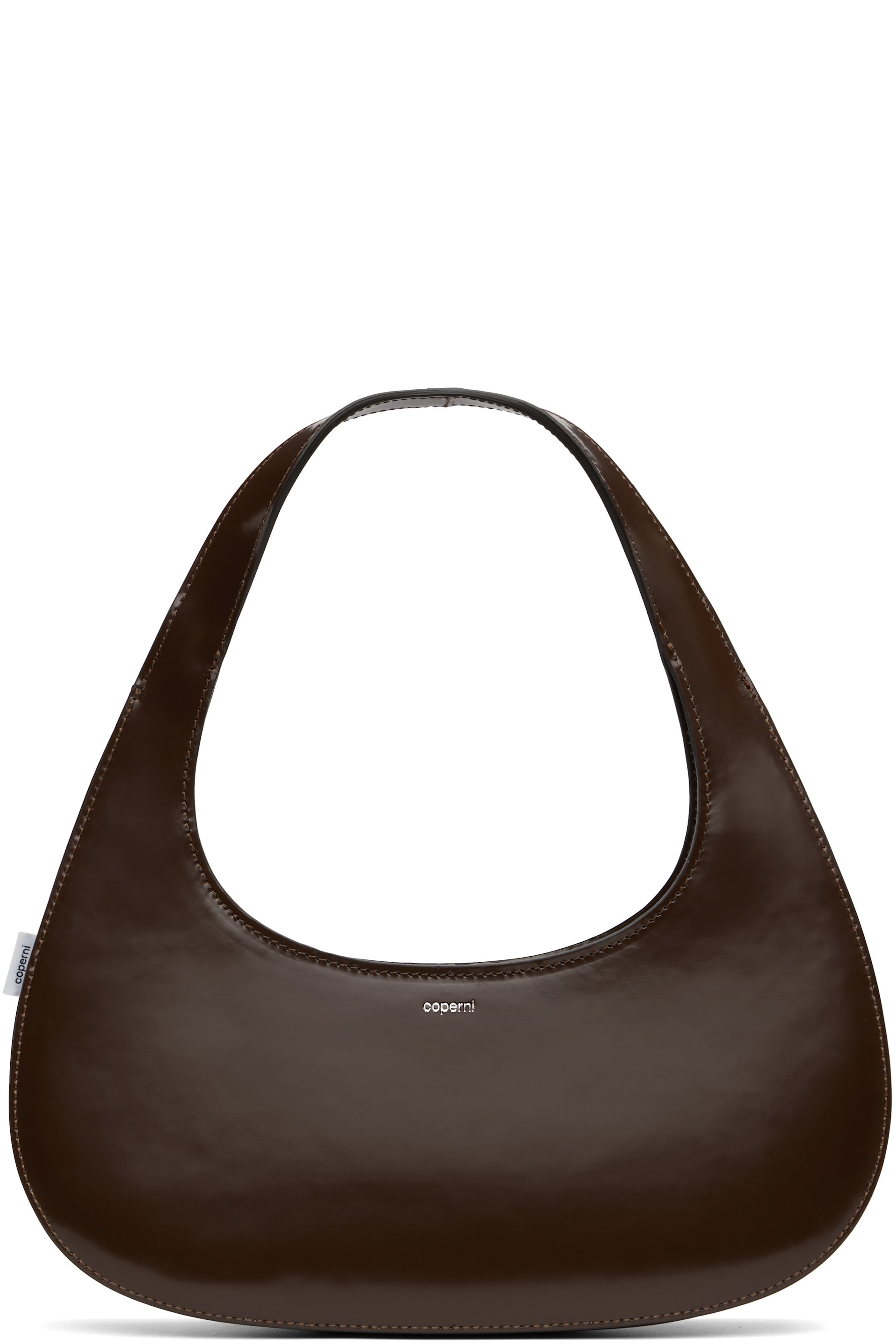 Coperni - Sac baguette étroit Swipe brun