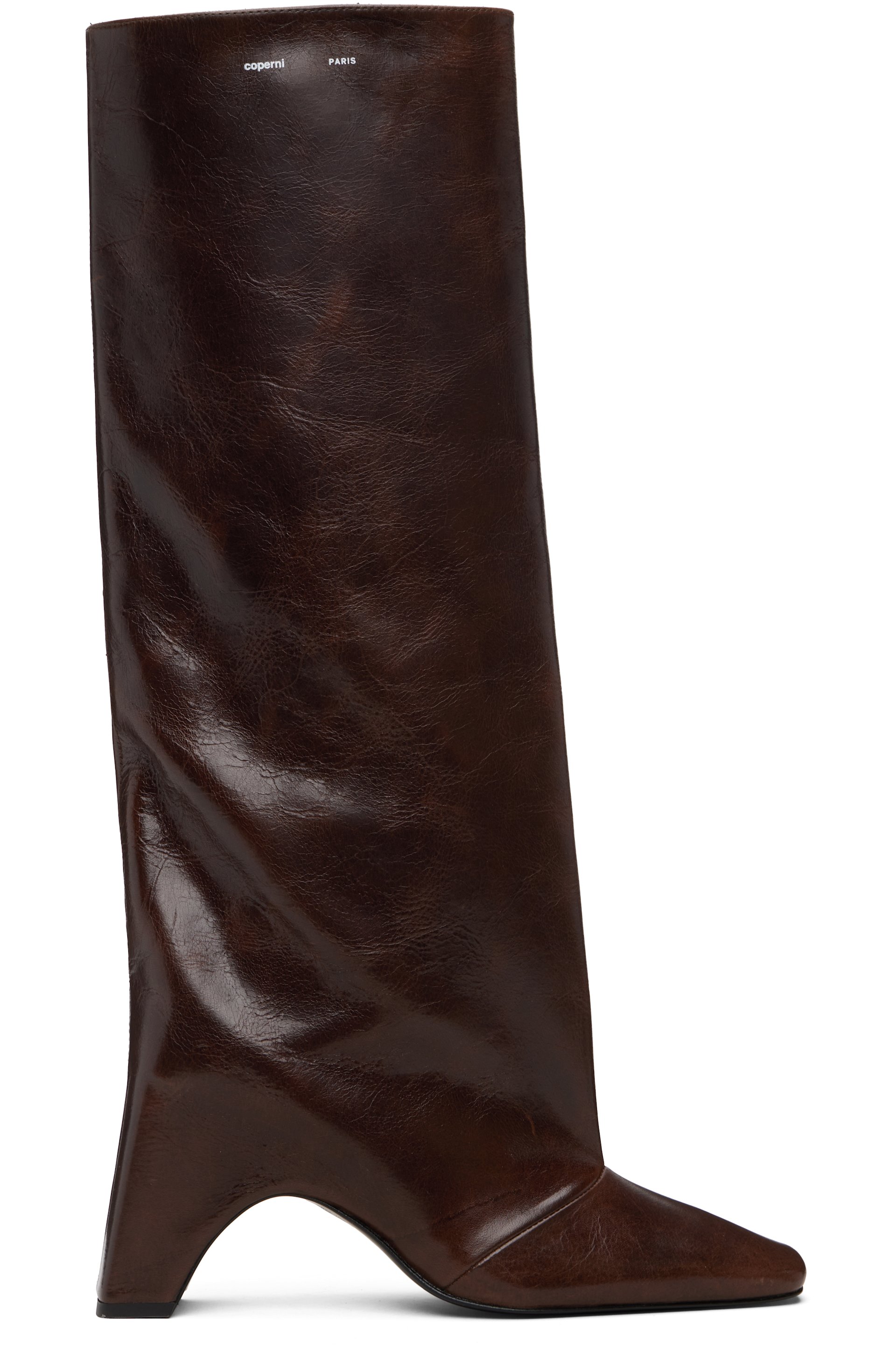 Coperni - Brown Bridge Tall Boots
