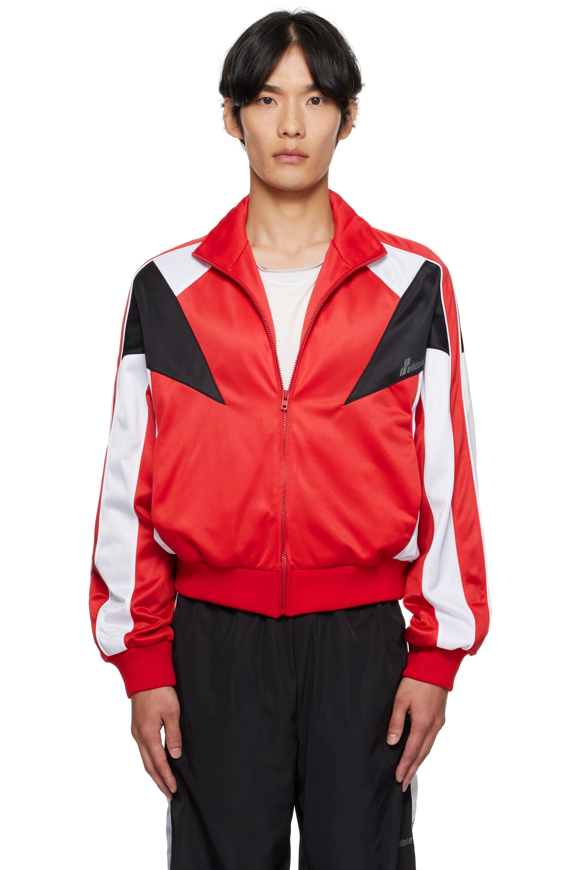 We11done - Red 'Se11done' Track Jacket