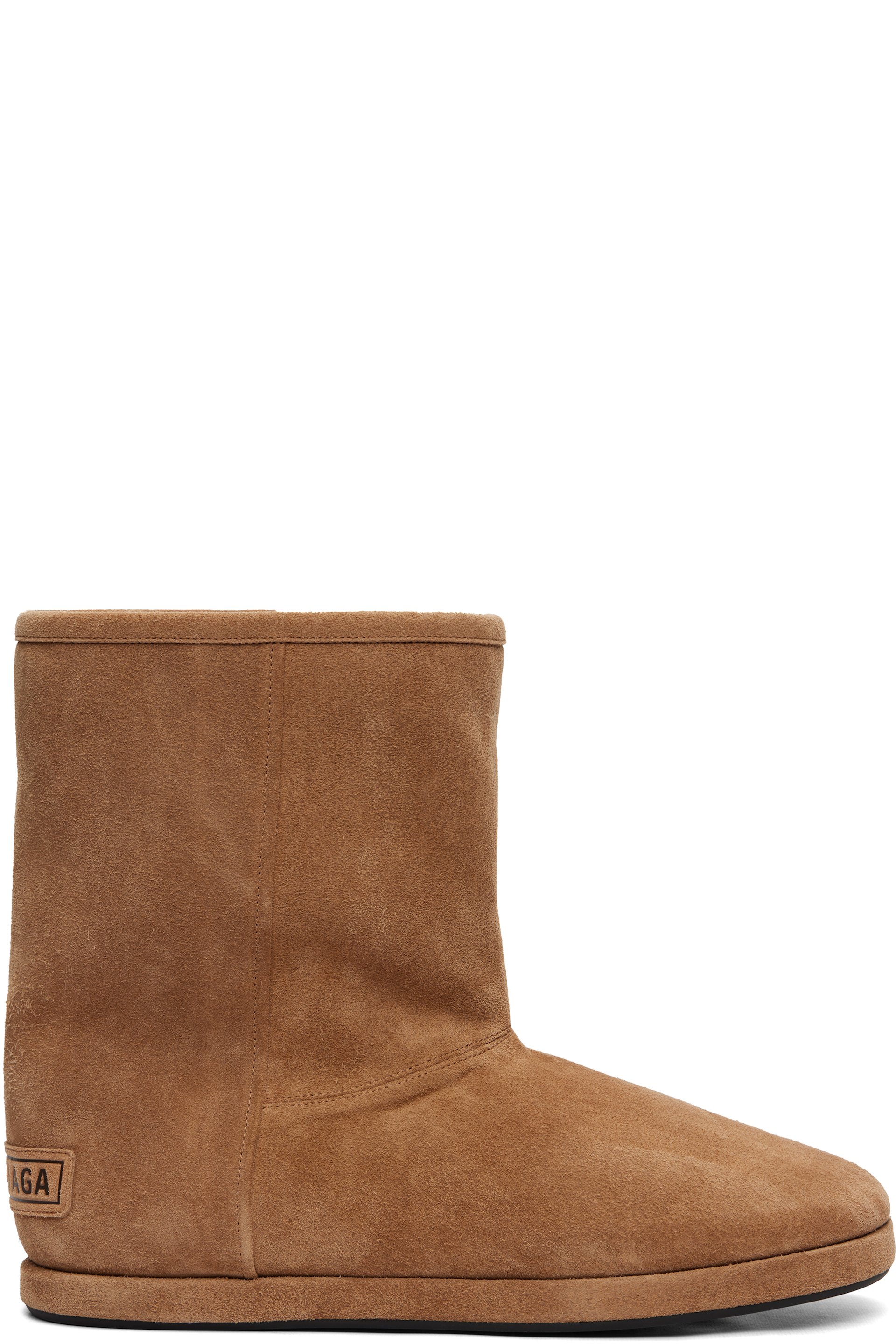 Balenciaga - Bottes Alaska brunes en suède