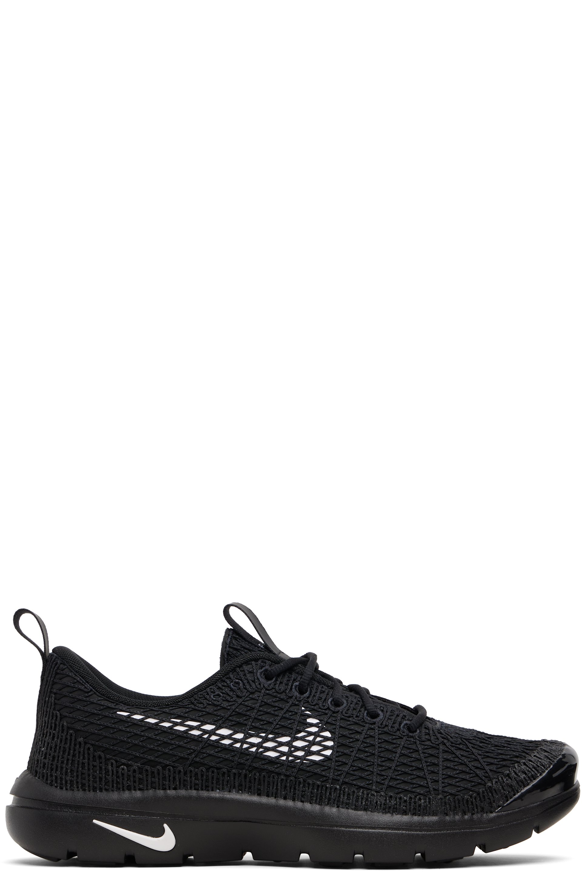 Black Nike Edition Air Flymesh Sneakers by Comme des Garçons Homme