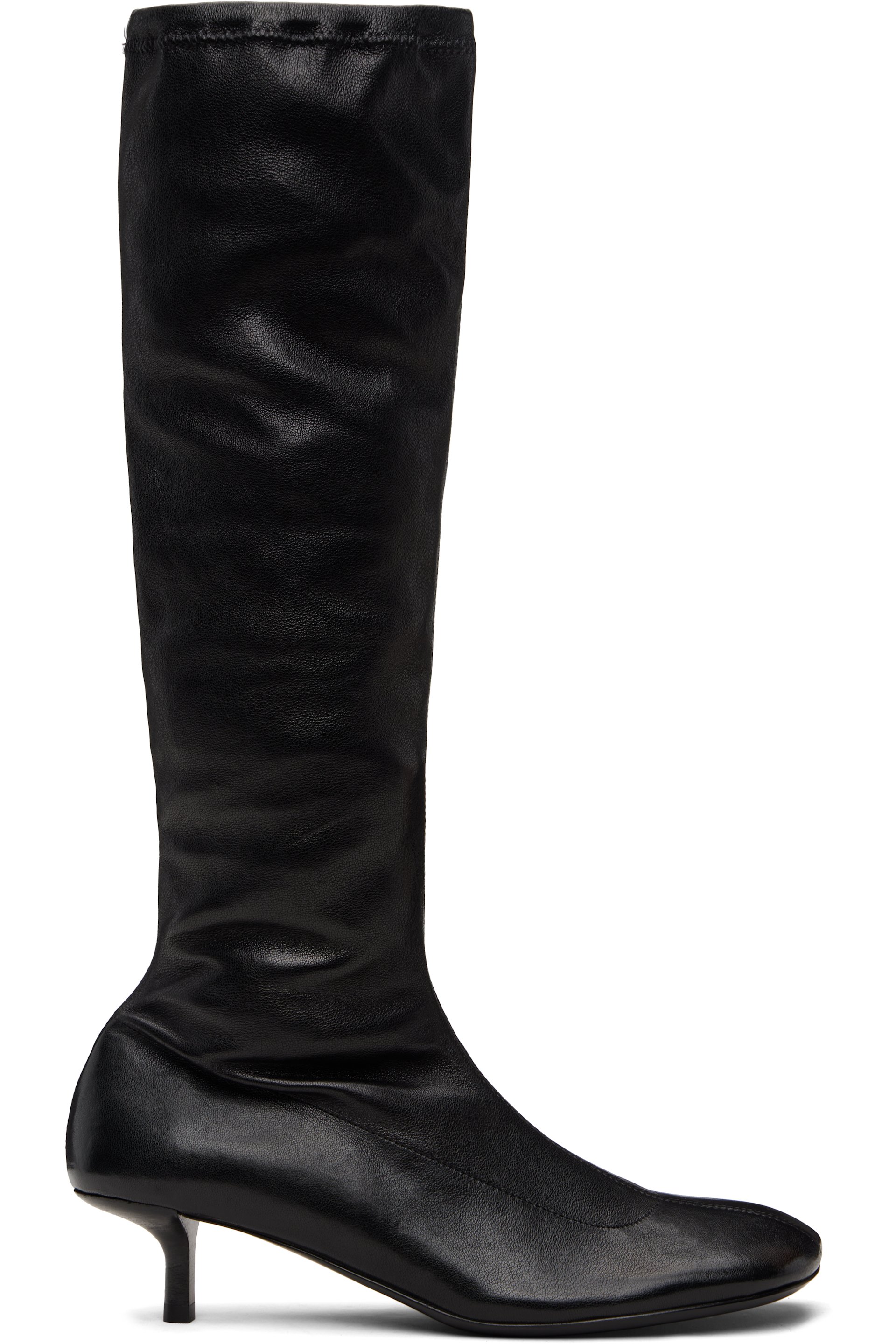 Marsèll - Bottes hautes Cotama noires