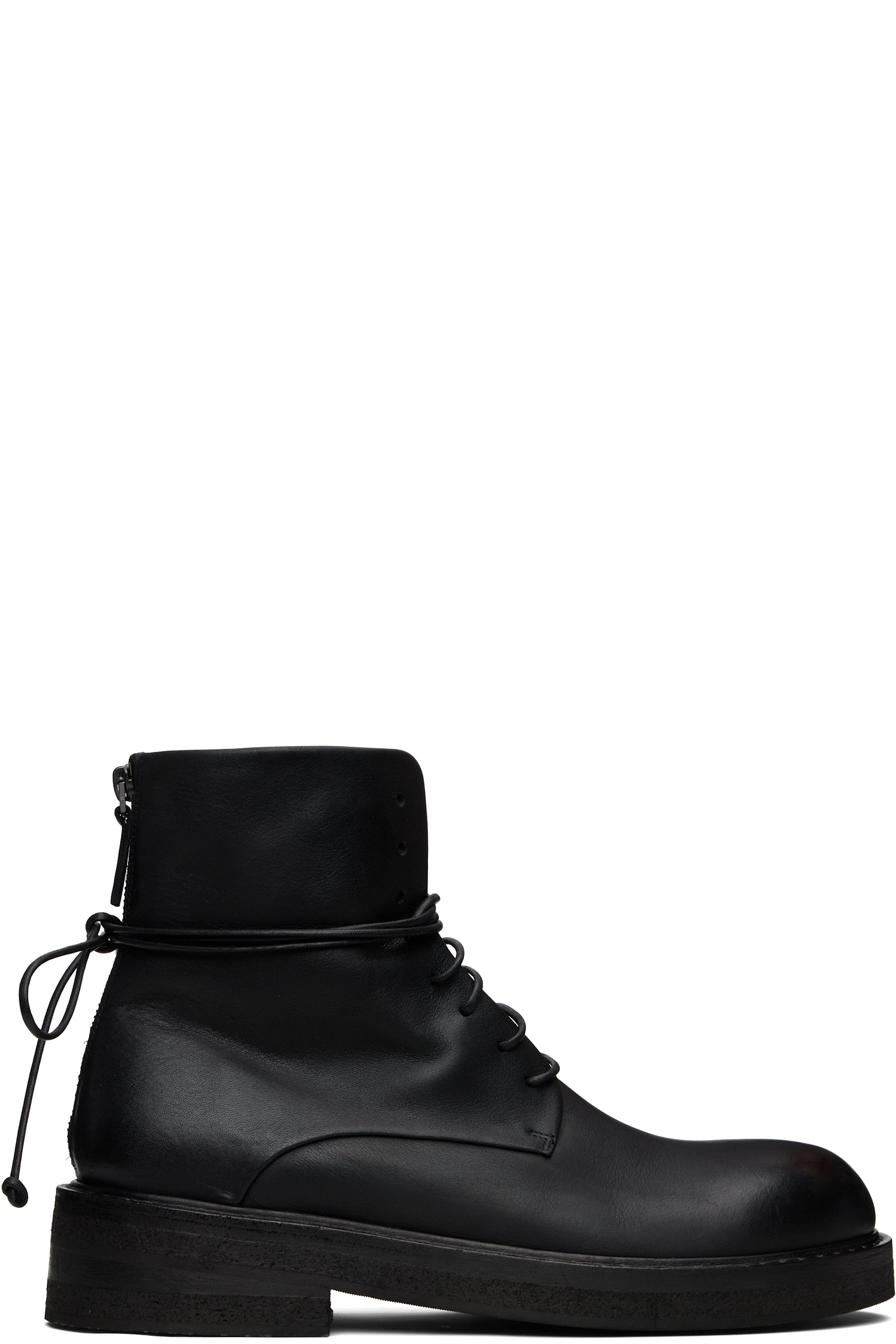 Marsèll - Black Parrucca Combat Boots