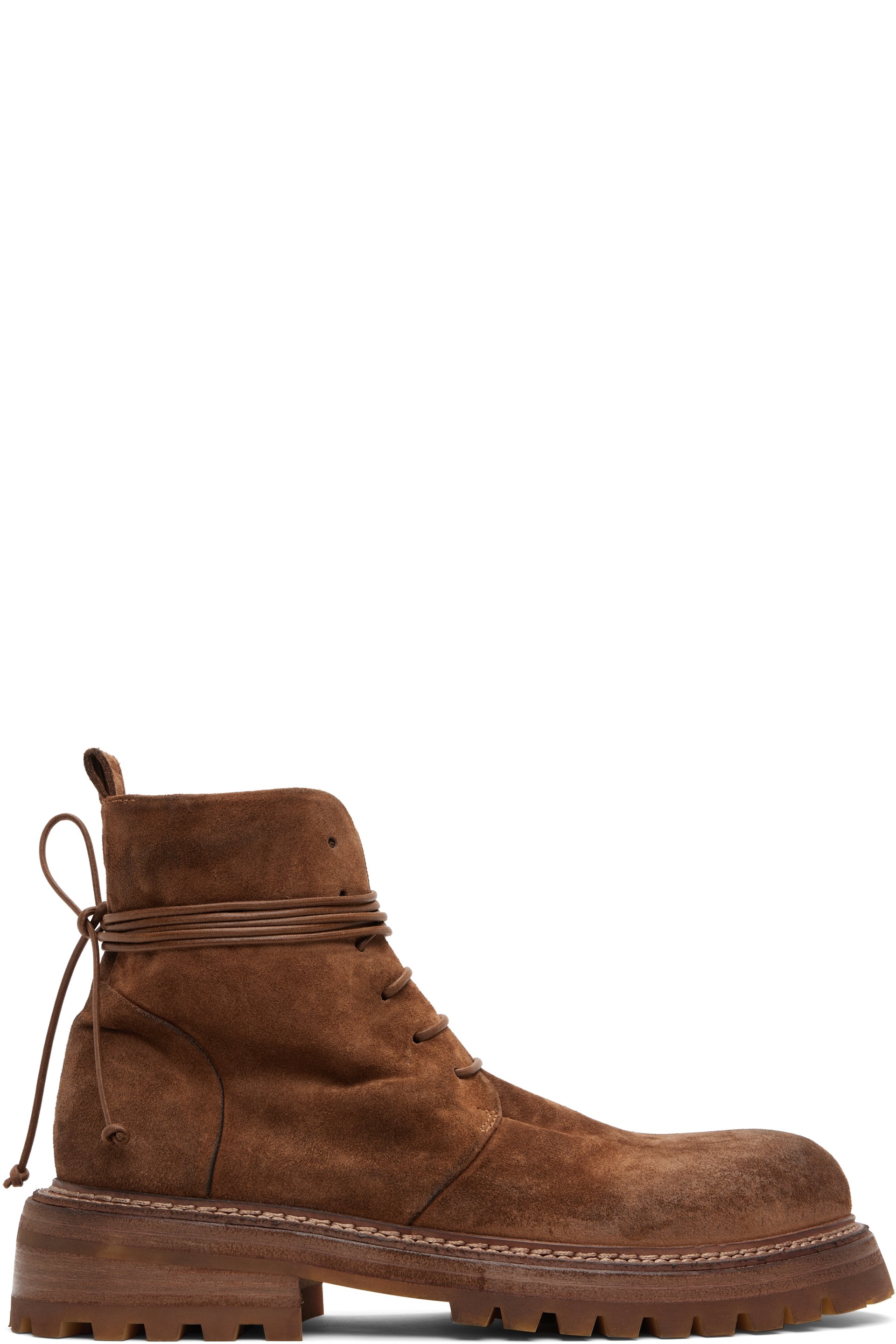Marsèll - Brown Carrucola Combat Boots