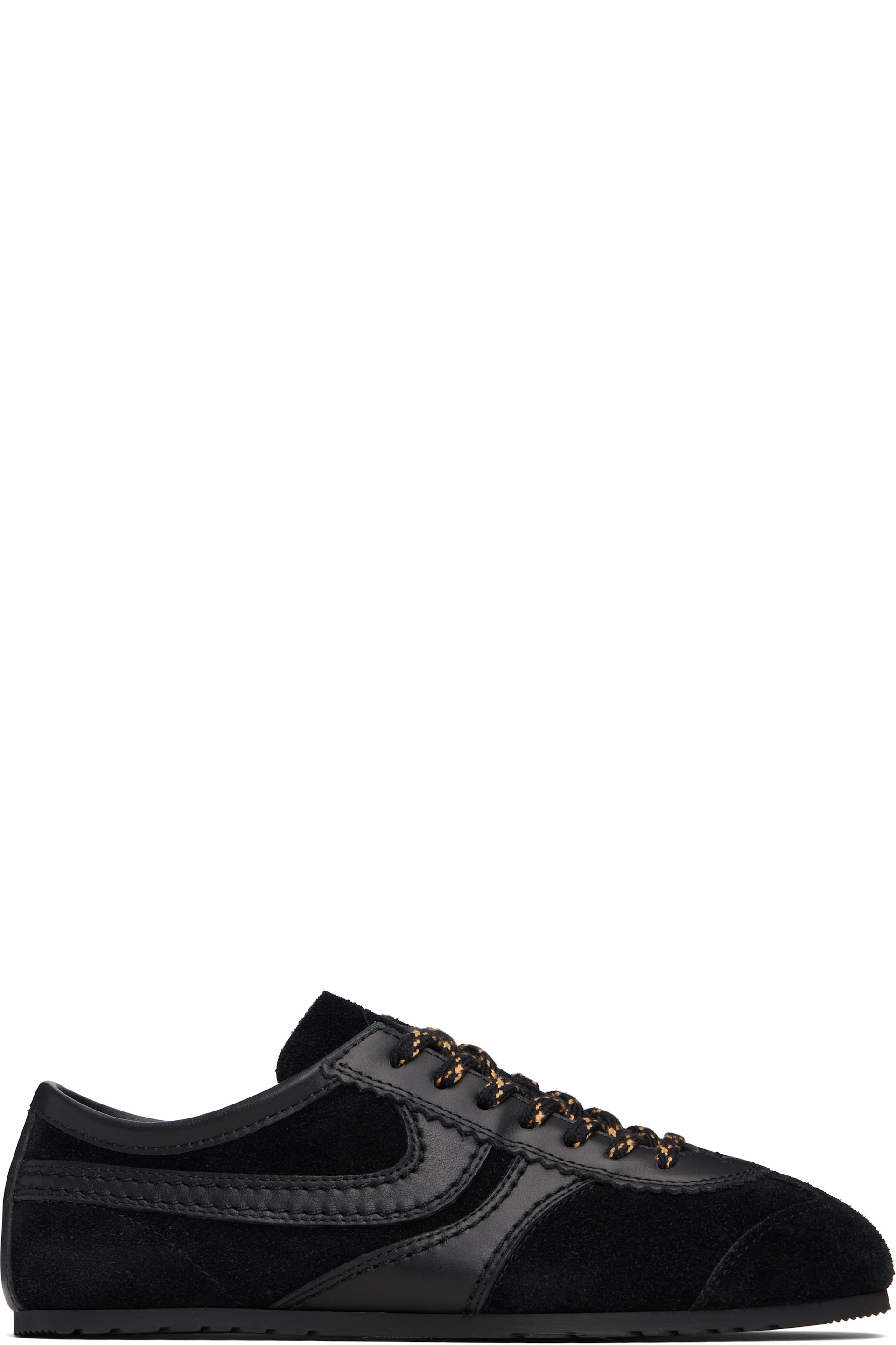 Dries Van Noten - Black Suede Sneakers